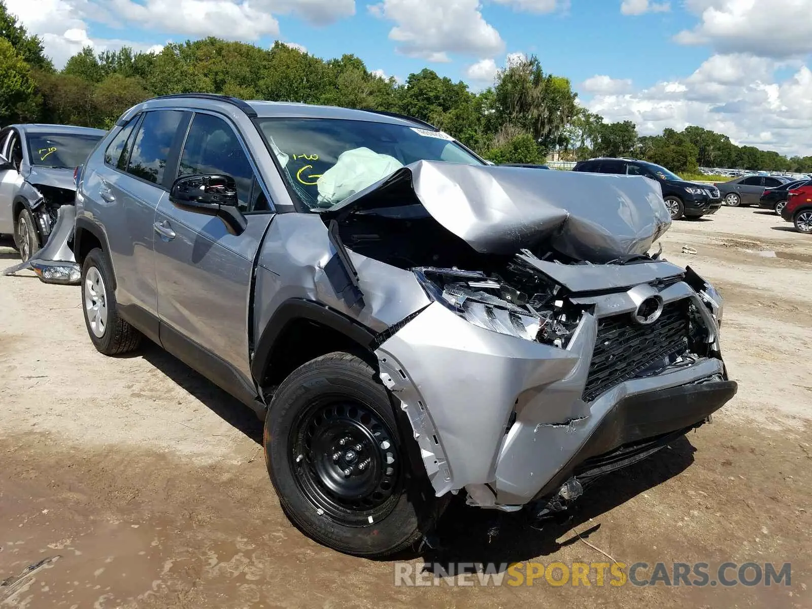 1 fotografías del automóvil dañado 2T3H1RFV3LC076711 TOYOTA RAV4 2020