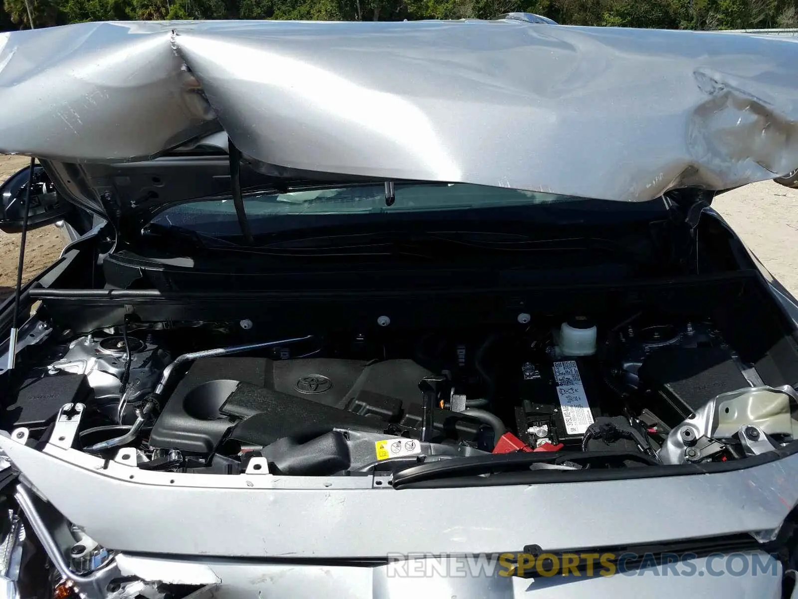 7 fotografías del automóvil dañado 2T3H1RFV3LC076711 TOYOTA RAV4 2020