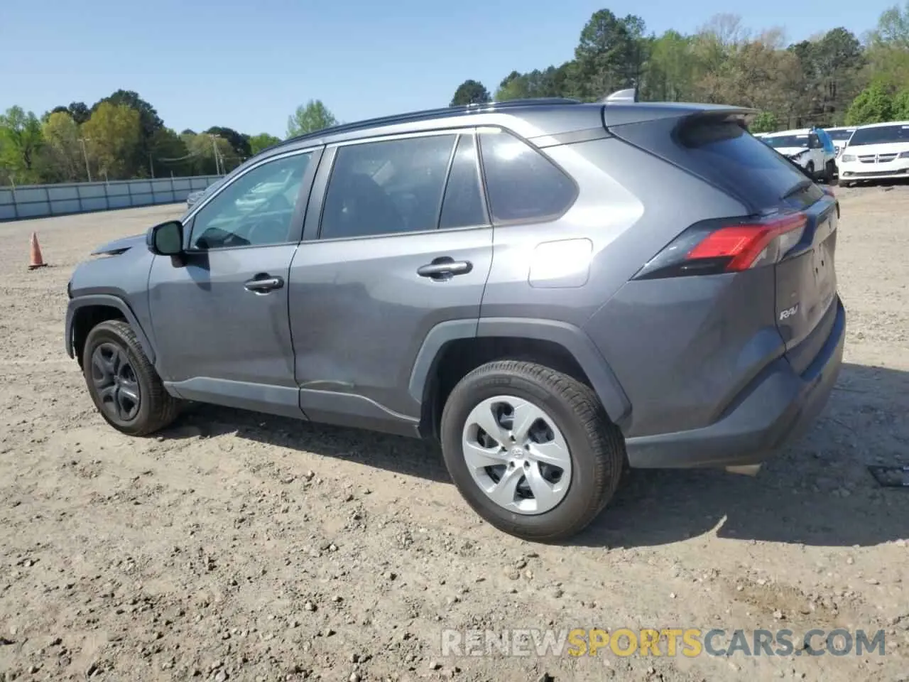 2 fotografías del automóvil dañado 2T3H1RFV3LC080936 TOYOTA RAV4 2020