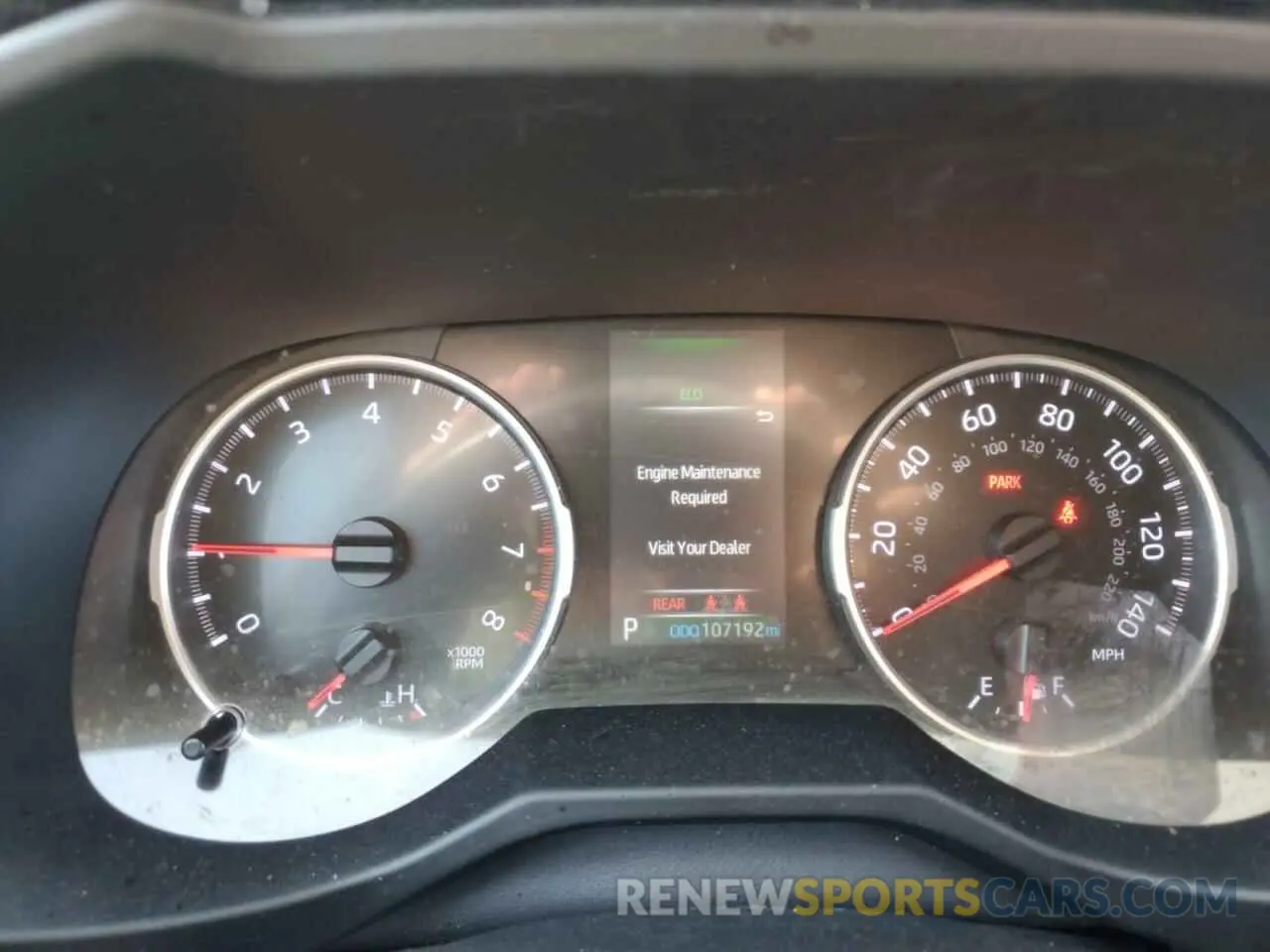 9 fotografías del automóvil dañado 2T3H1RFV3LC080936 TOYOTA RAV4 2020