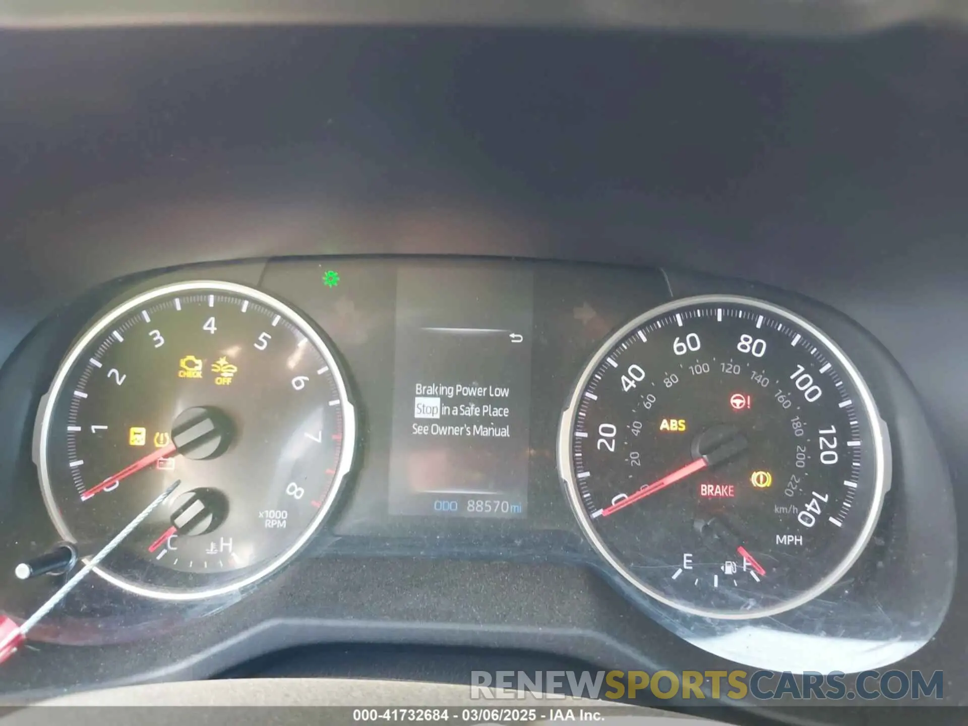 7 fotografías del automóvil dañado 2T3H1RFV3LW088078 TOYOTA RAV4 2020