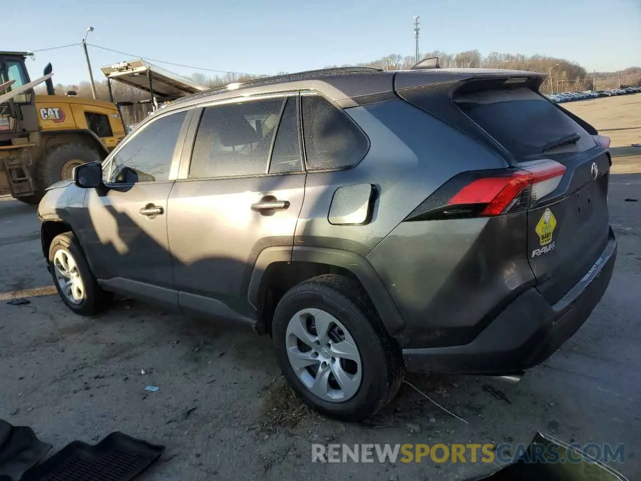 2 fotografías del automóvil dañado 2T3H1RFV4LC038775 TOYOTA RAV4 2020