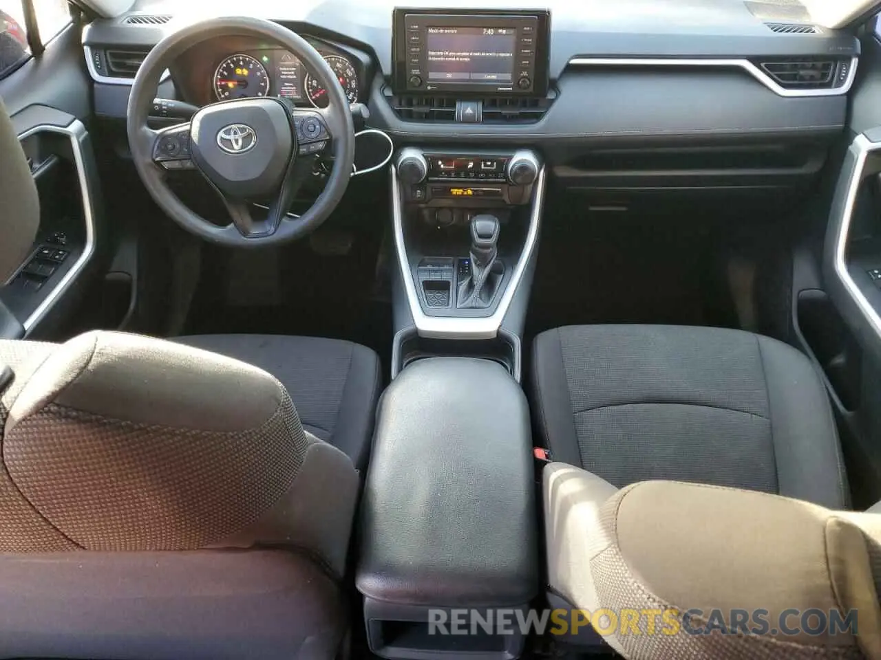 8 fotografías del automóvil dañado 2T3H1RFV4LC038775 TOYOTA RAV4 2020