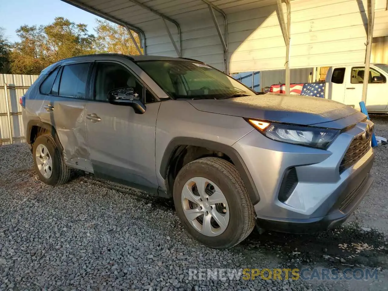 4 fotografías del automóvil dañado 2T3H1RFV4LC045094 TOYOTA RAV4 2020