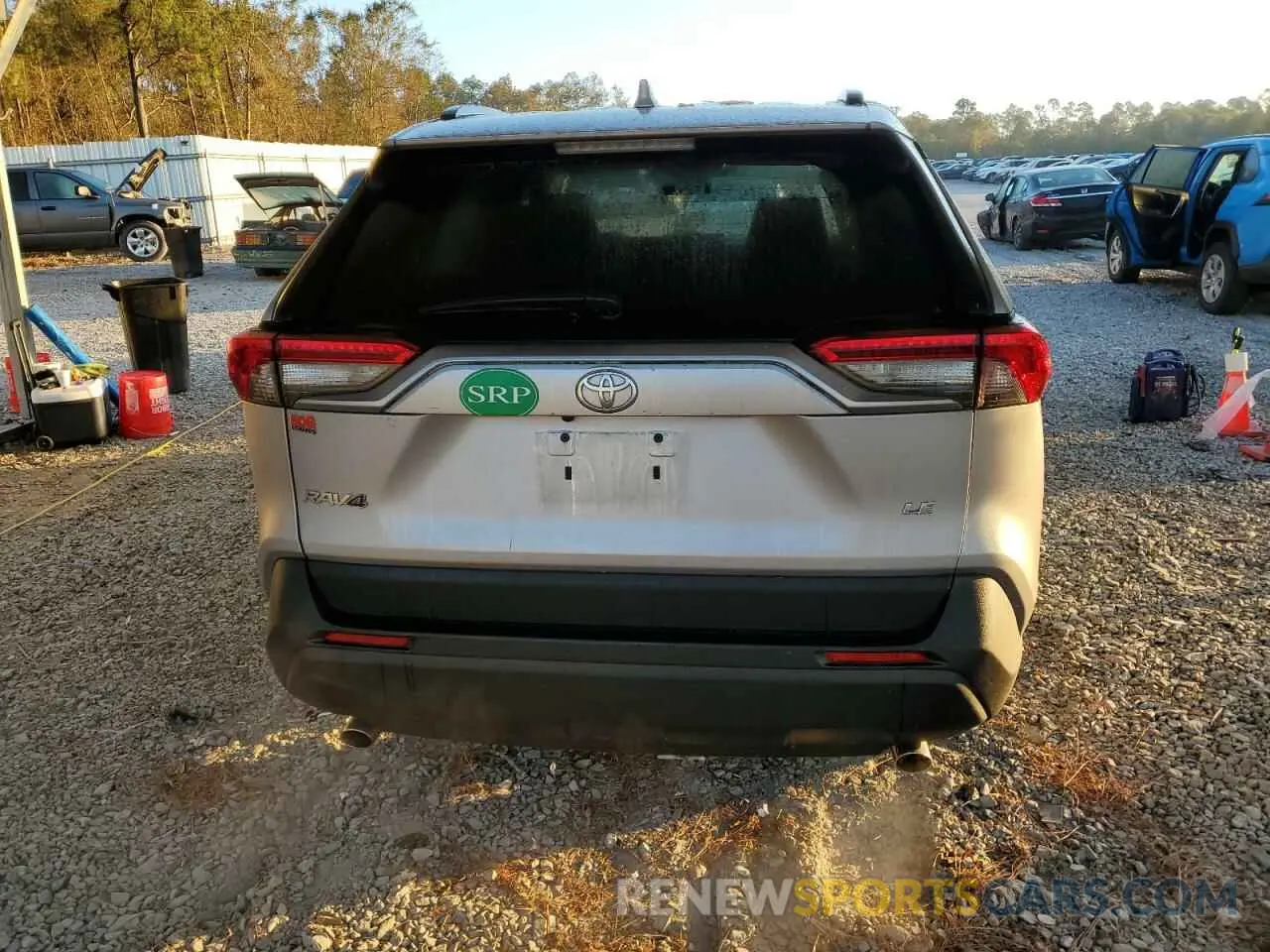 6 fotografías del automóvil dañado 2T3H1RFV4LC045094 TOYOTA RAV4 2020