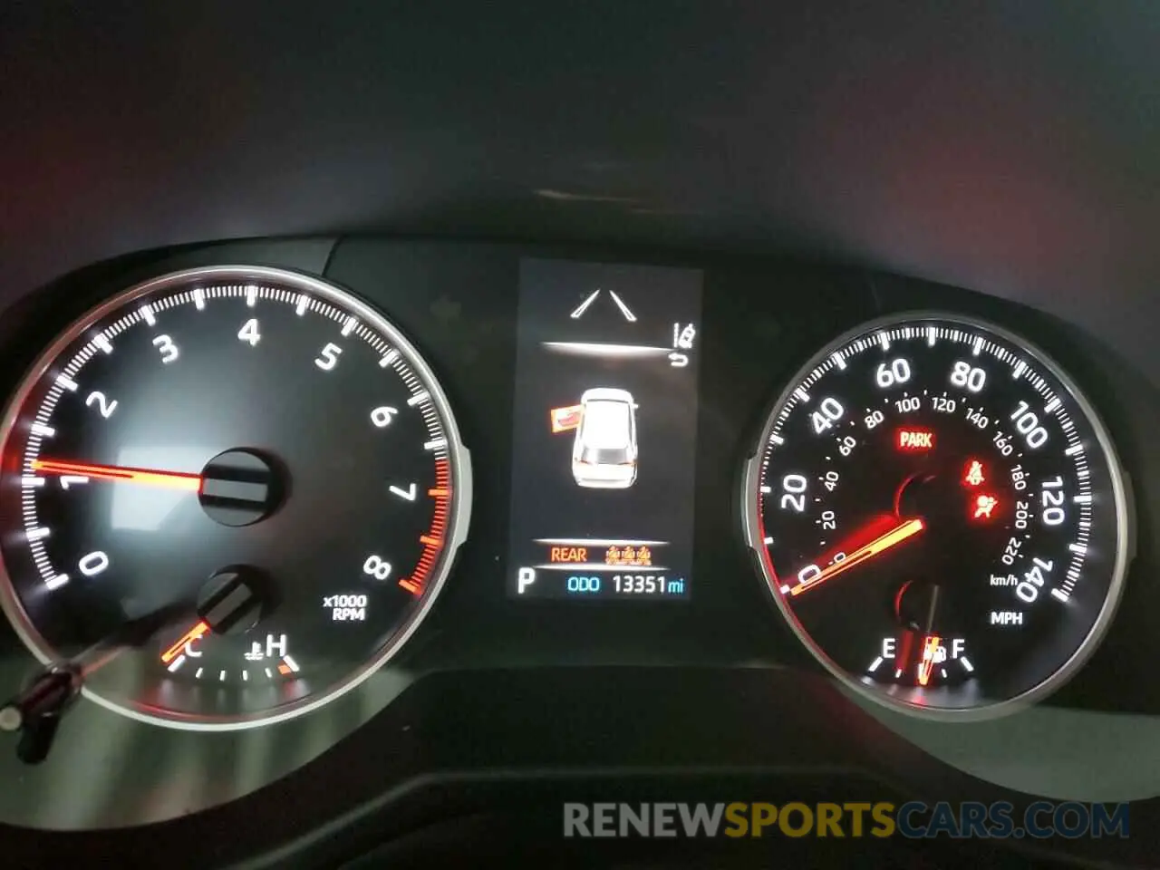 9 fotografías del automóvil dañado 2T3H1RFV4LC045094 TOYOTA RAV4 2020