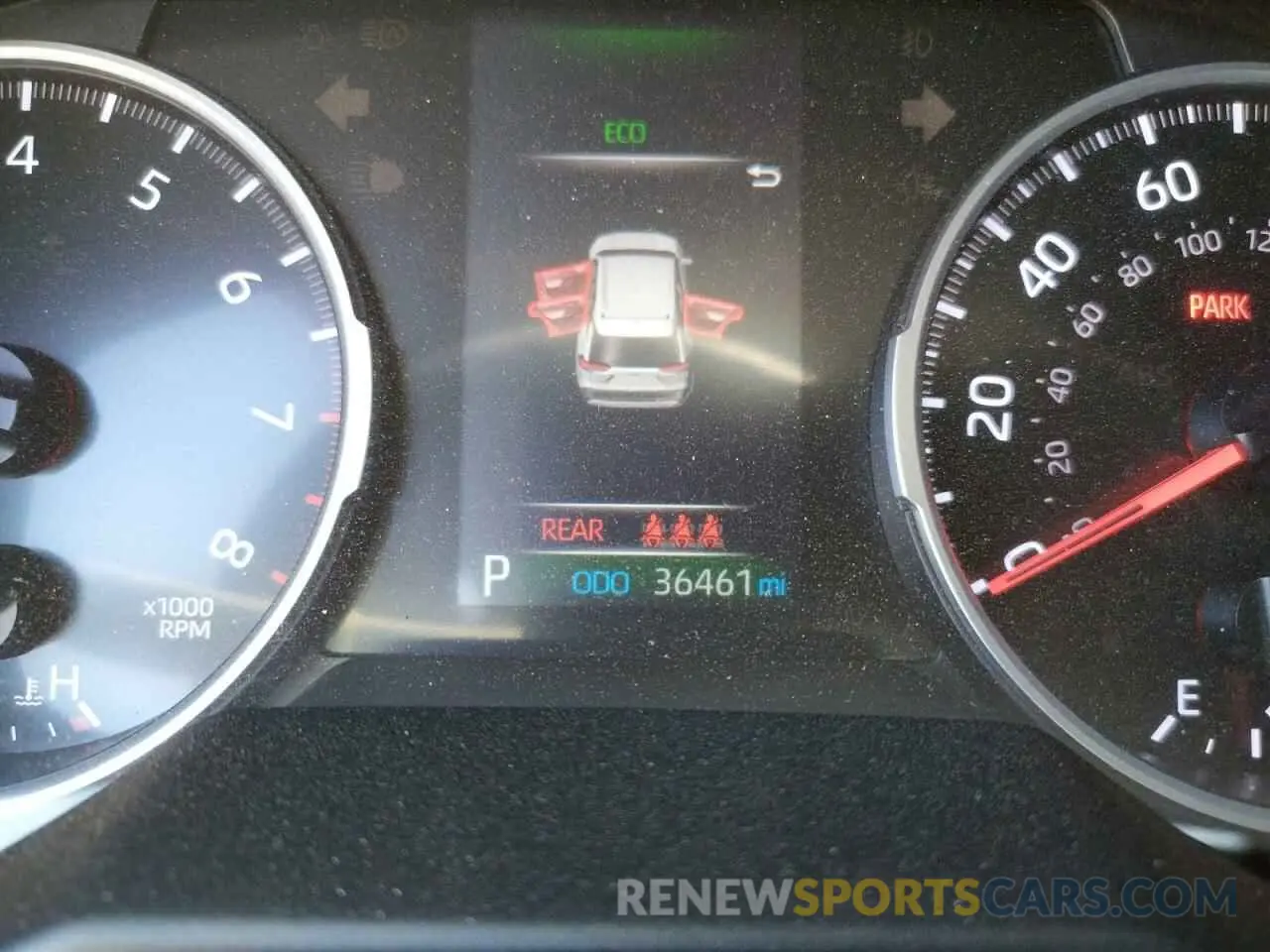 8 fotografías del automóvil dañado 2T3H1RFV4LC047038 TOYOTA RAV4 2020