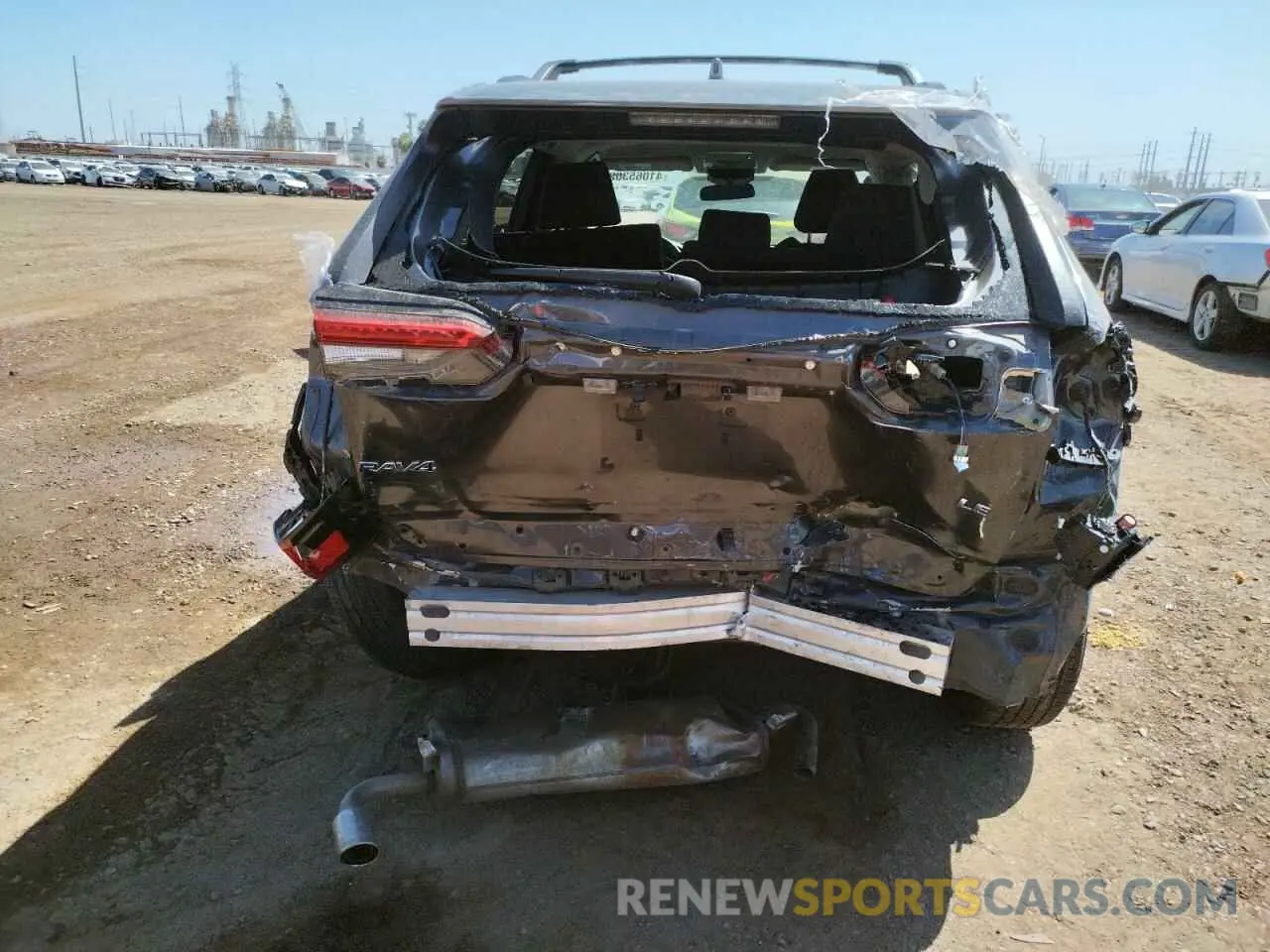 9 fotografías del automóvil dañado 2T3H1RFV4LC047038 TOYOTA RAV4 2020