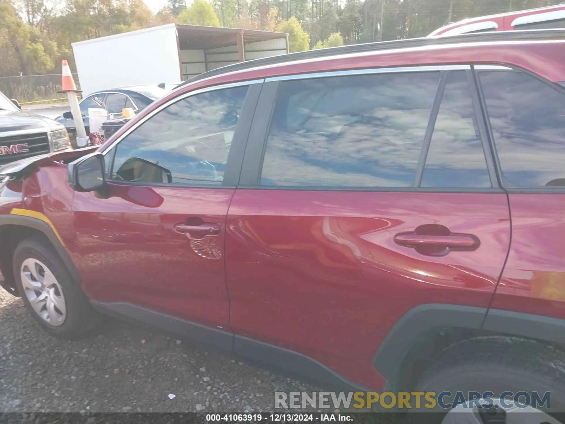 14 fotografías del automóvil dañado 2T3H1RFV4LC067841 TOYOTA RAV4 2020