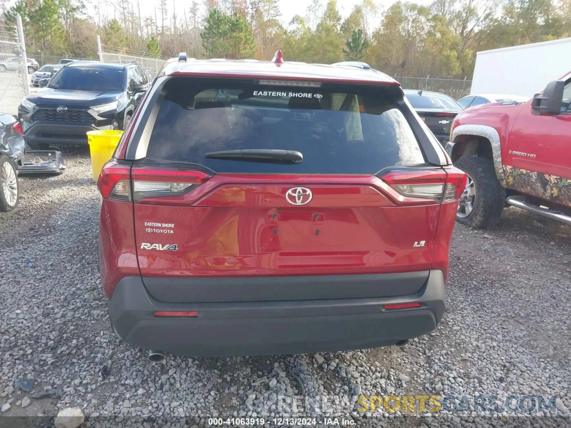 16 fotografías del automóvil dañado 2T3H1RFV4LC067841 TOYOTA RAV4 2020