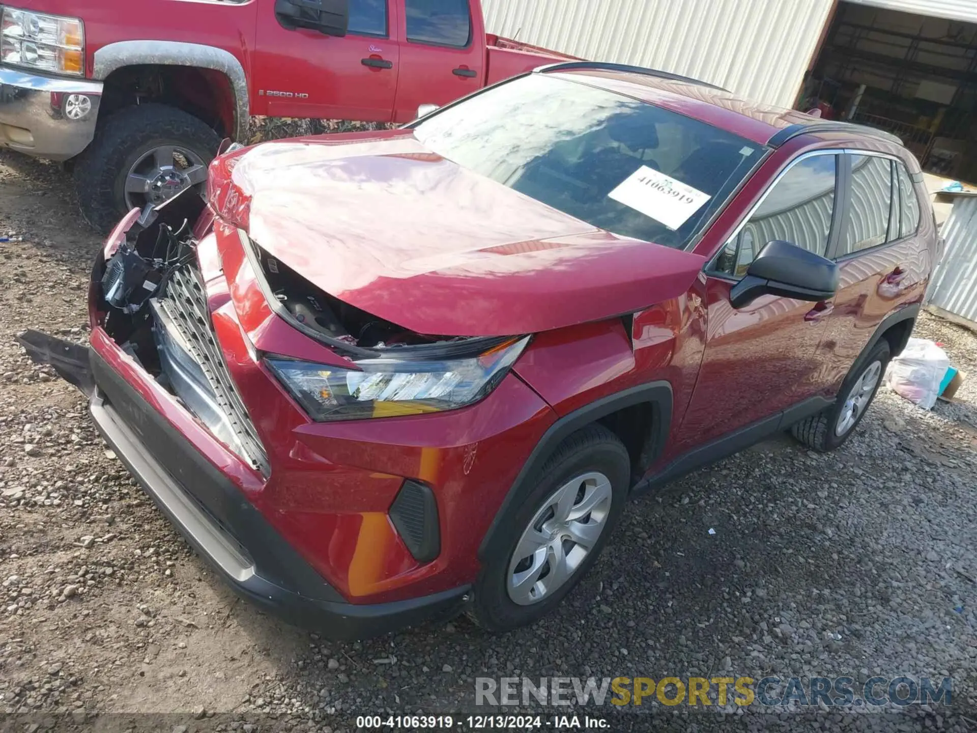 2 fotografías del automóvil dañado 2T3H1RFV4LC067841 TOYOTA RAV4 2020
