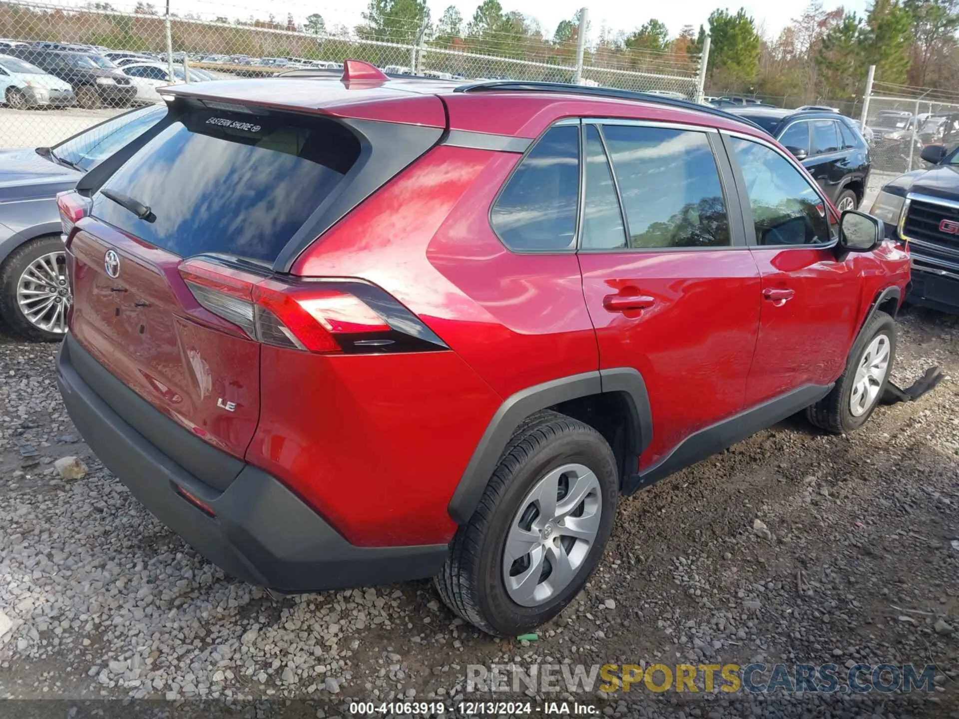 4 fotografías del automóvil dañado 2T3H1RFV4LC067841 TOYOTA RAV4 2020