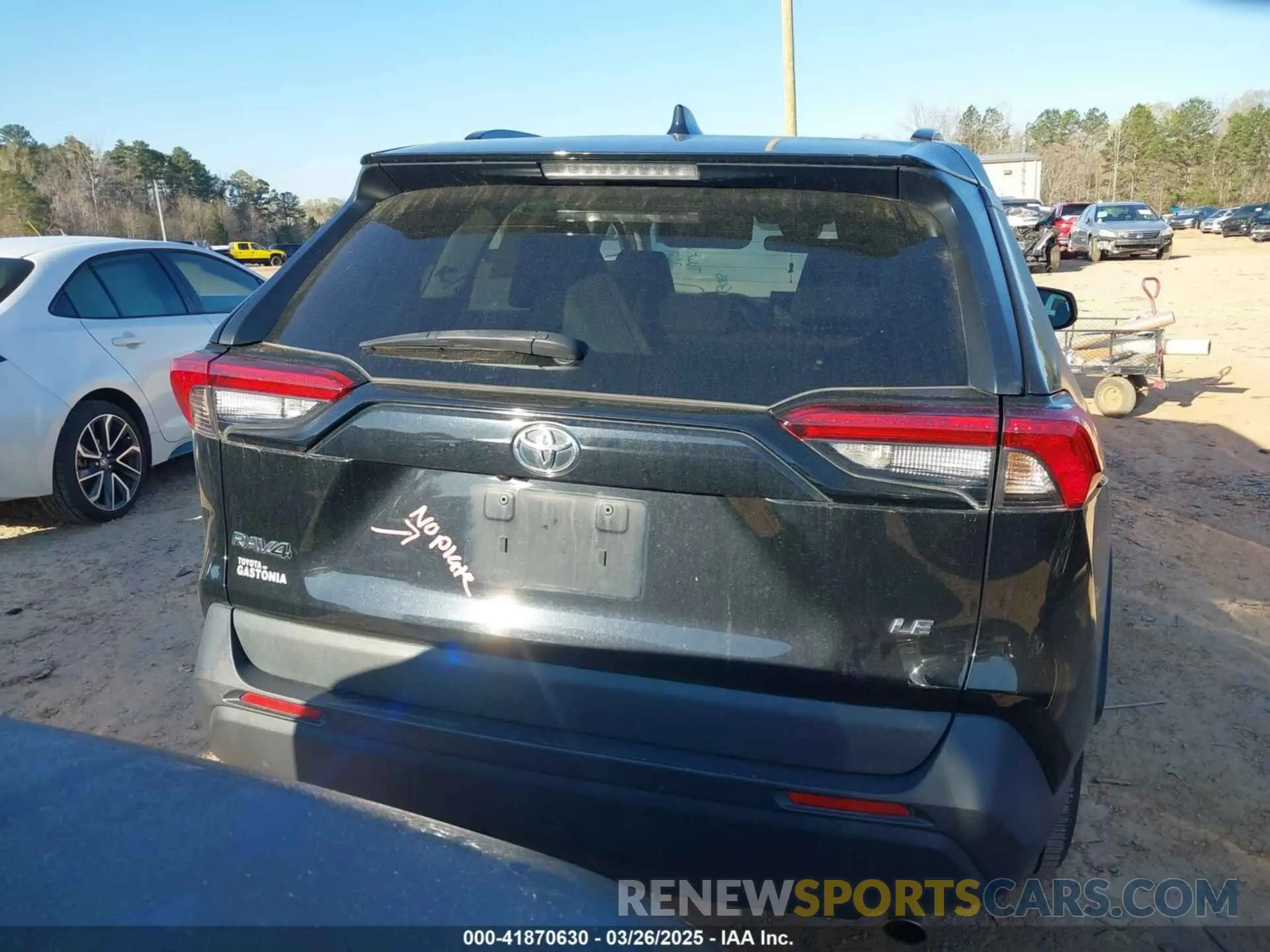 16 fotografías del automóvil dañado 2T3H1RFV4LC067872 TOYOTA RAV4 2020