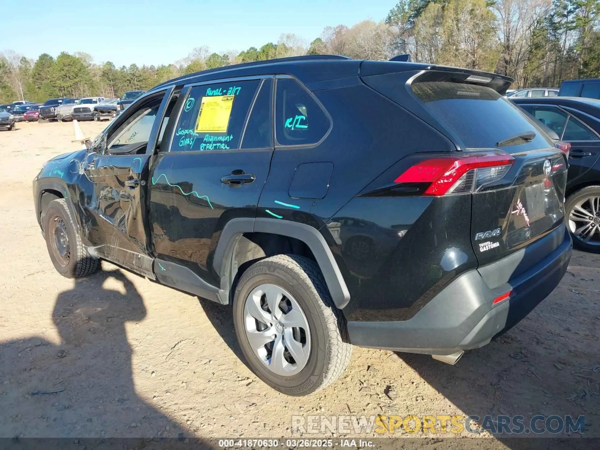 3 fotografías del automóvil dañado 2T3H1RFV4LC067872 TOYOTA RAV4 2020