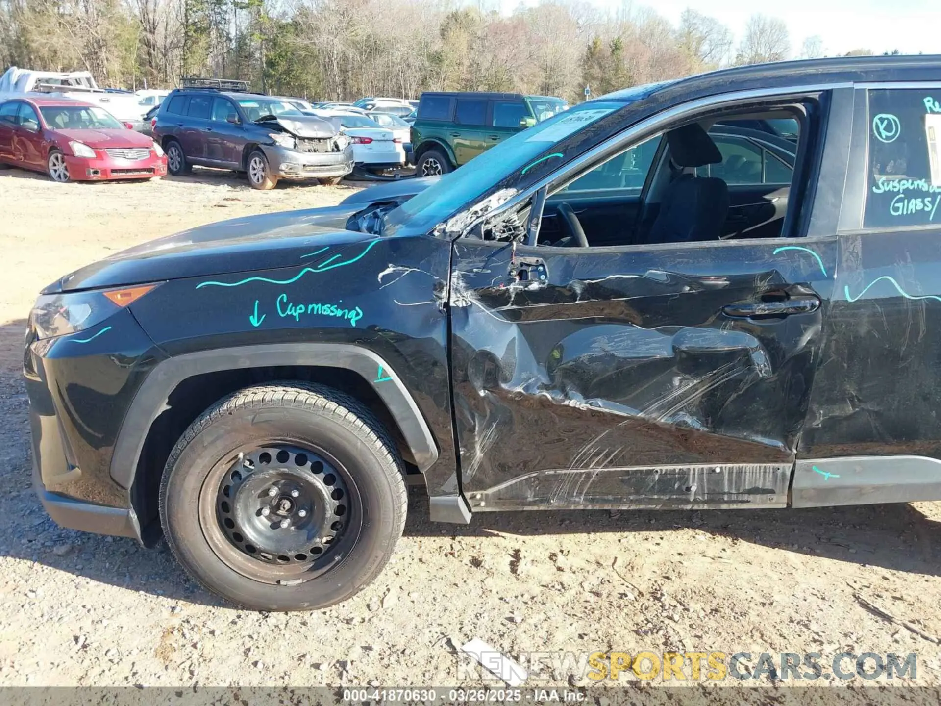 6 fotografías del automóvil dañado 2T3H1RFV4LC067872 TOYOTA RAV4 2020