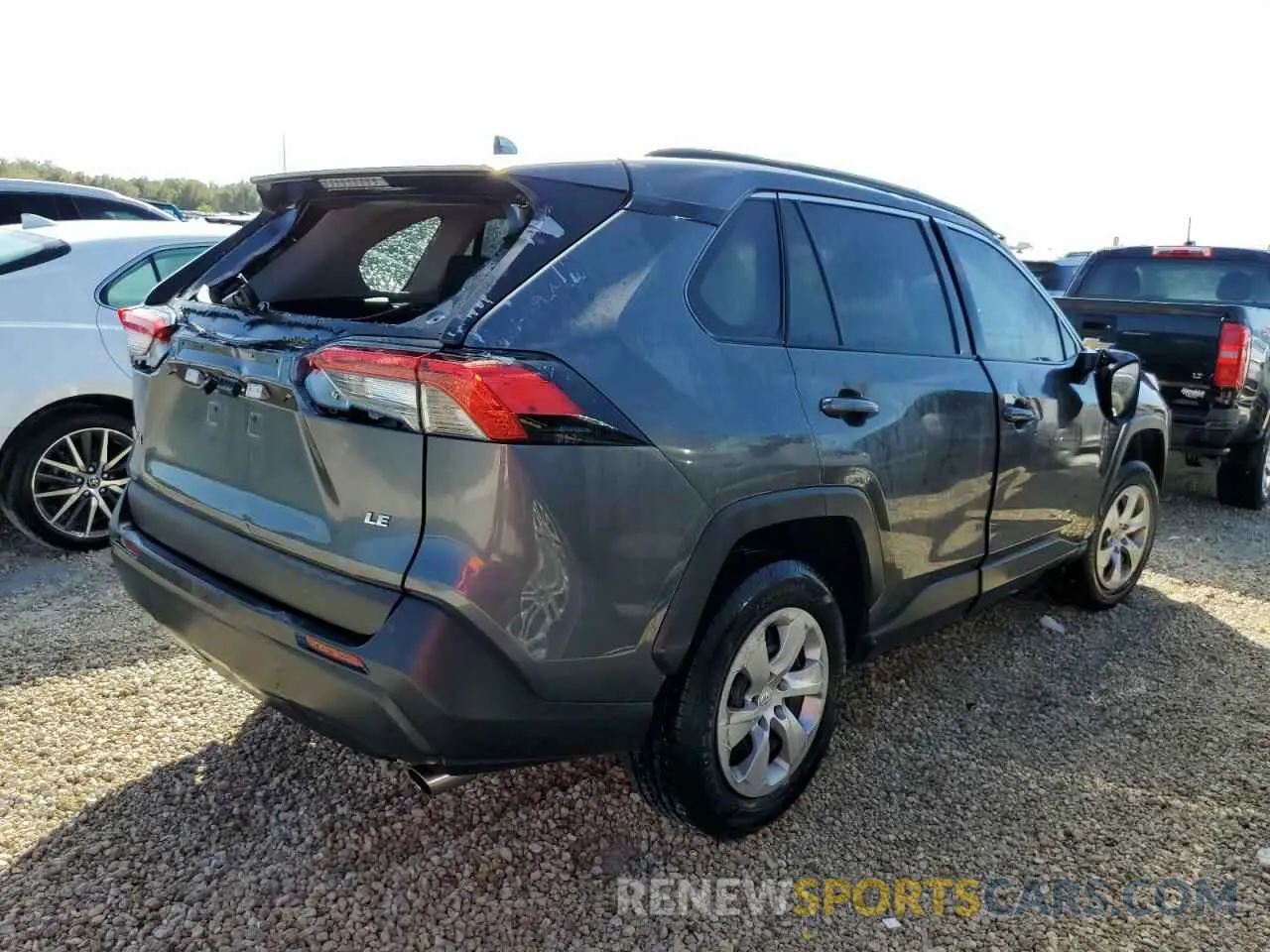 3 fotografías del automóvil dañado 2T3H1RFV4LC078130 TOYOTA RAV4 2020