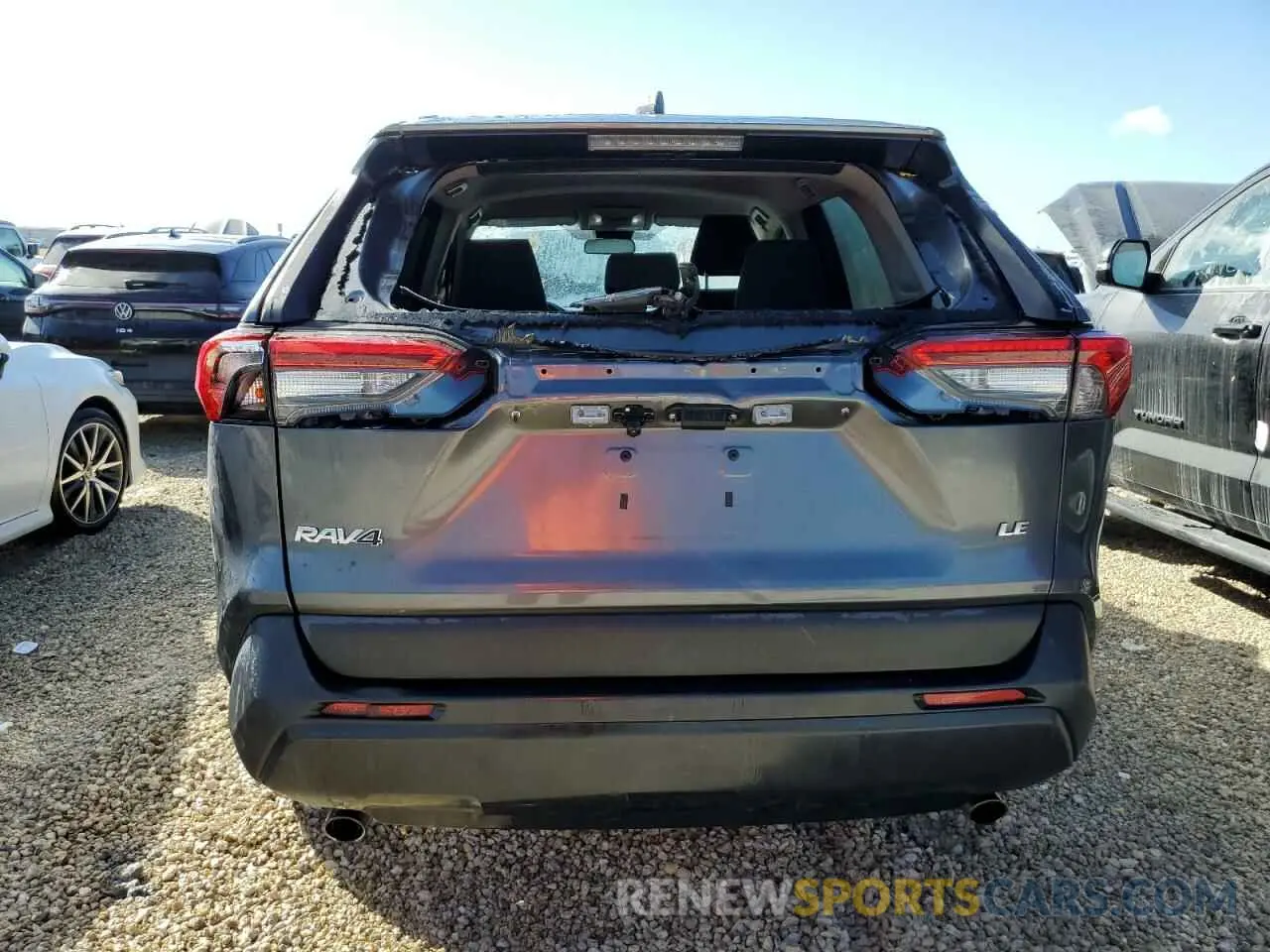 6 fotografías del automóvil dañado 2T3H1RFV4LC078130 TOYOTA RAV4 2020