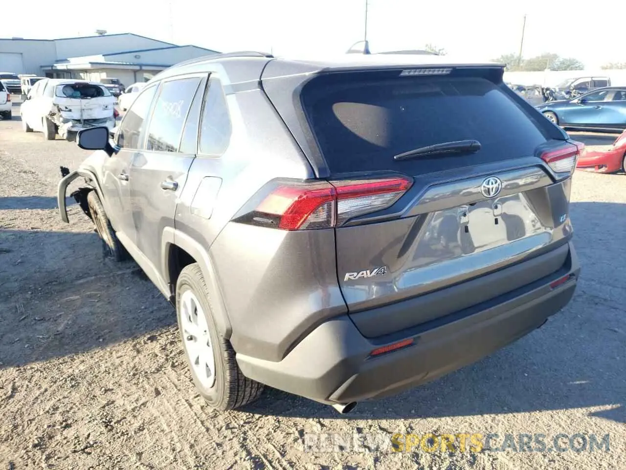 3 fotografías del automóvil dañado 2T3H1RFV4LC082744 TOYOTA RAV4 2020