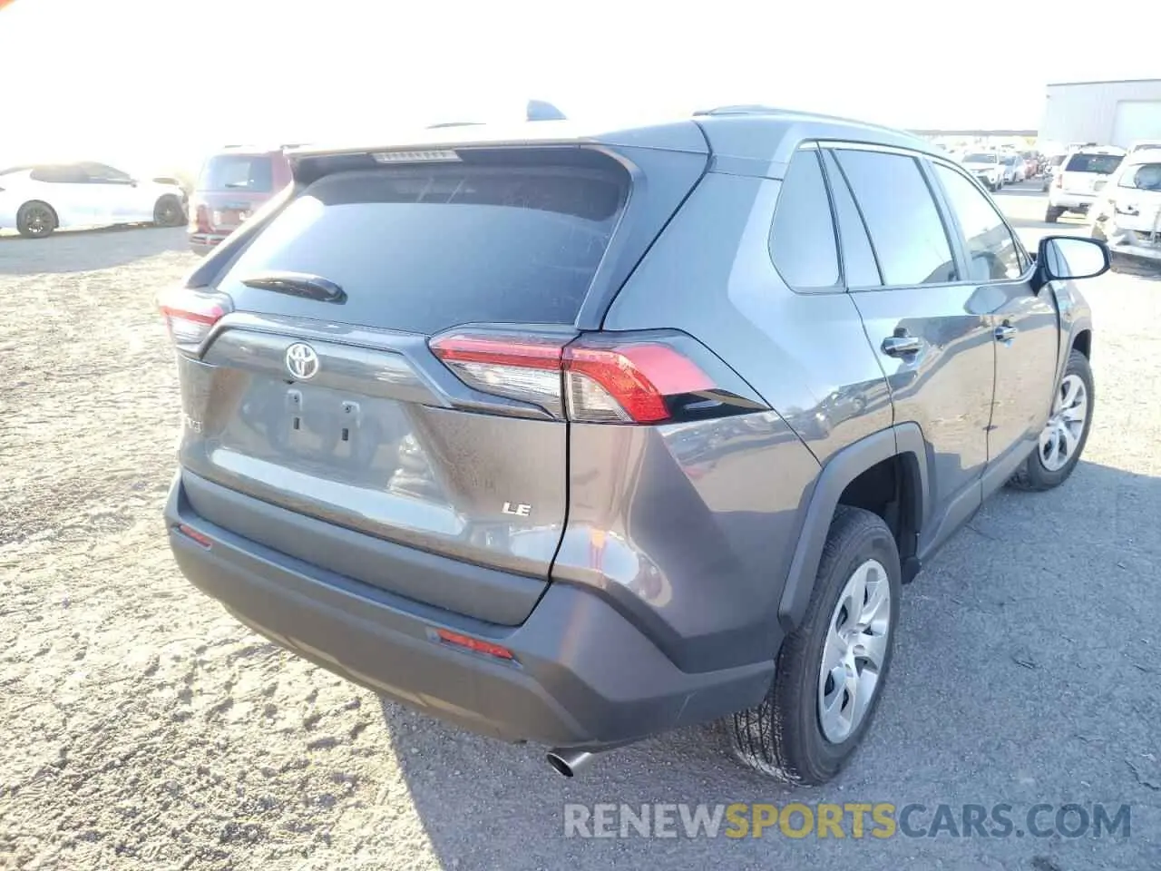 4 fotografías del automóvil dañado 2T3H1RFV4LC082744 TOYOTA RAV4 2020