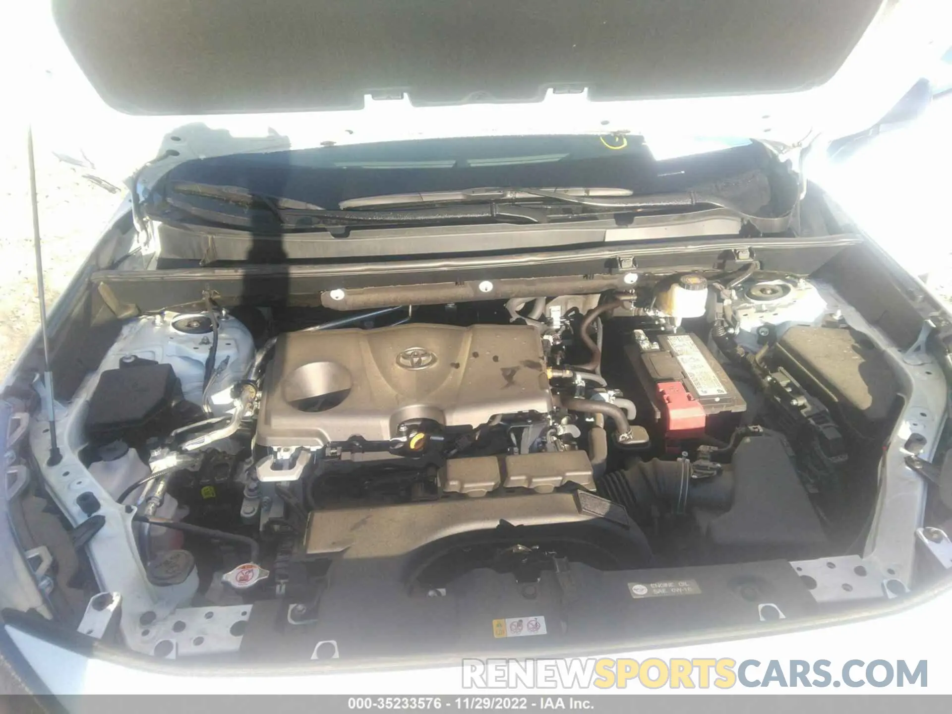10 fotografías del automóvil dañado 2T3H1RFV4LC084266 TOYOTA RAV4 2020