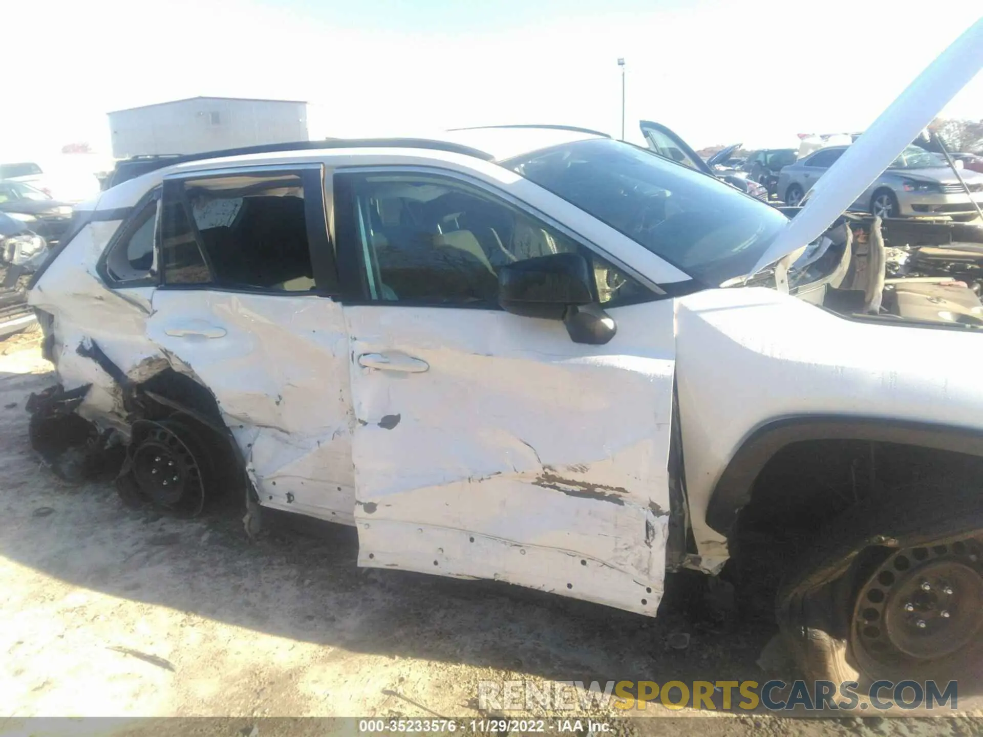 6 fotografías del automóvil dañado 2T3H1RFV4LC084266 TOYOTA RAV4 2020