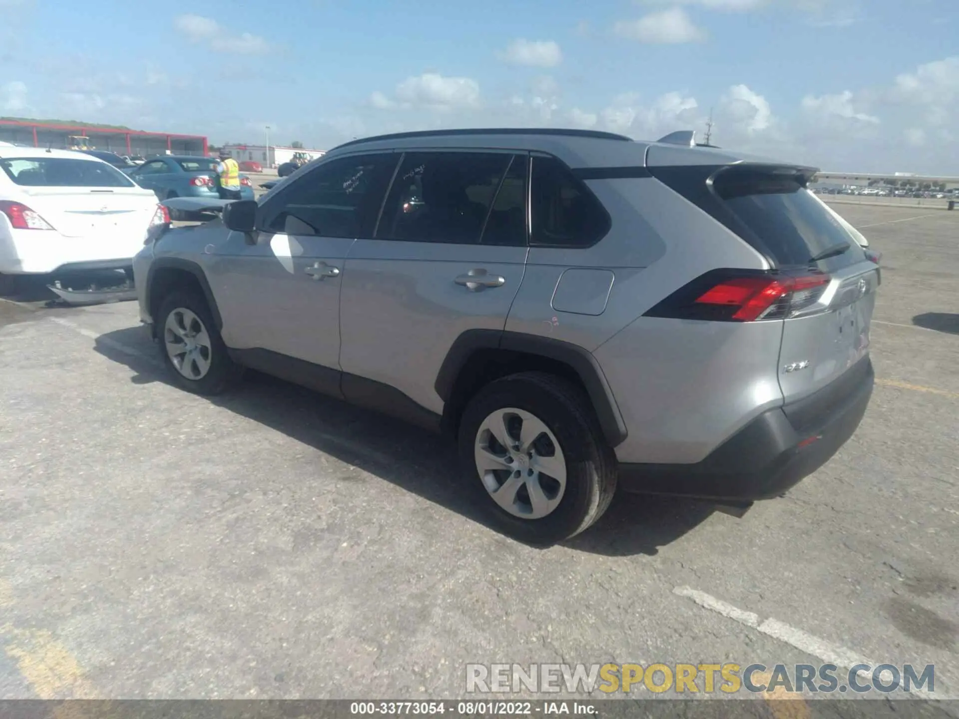 3 fotografías del automóvil dañado 2T3H1RFV4LC084770 TOYOTA RAV4 2020