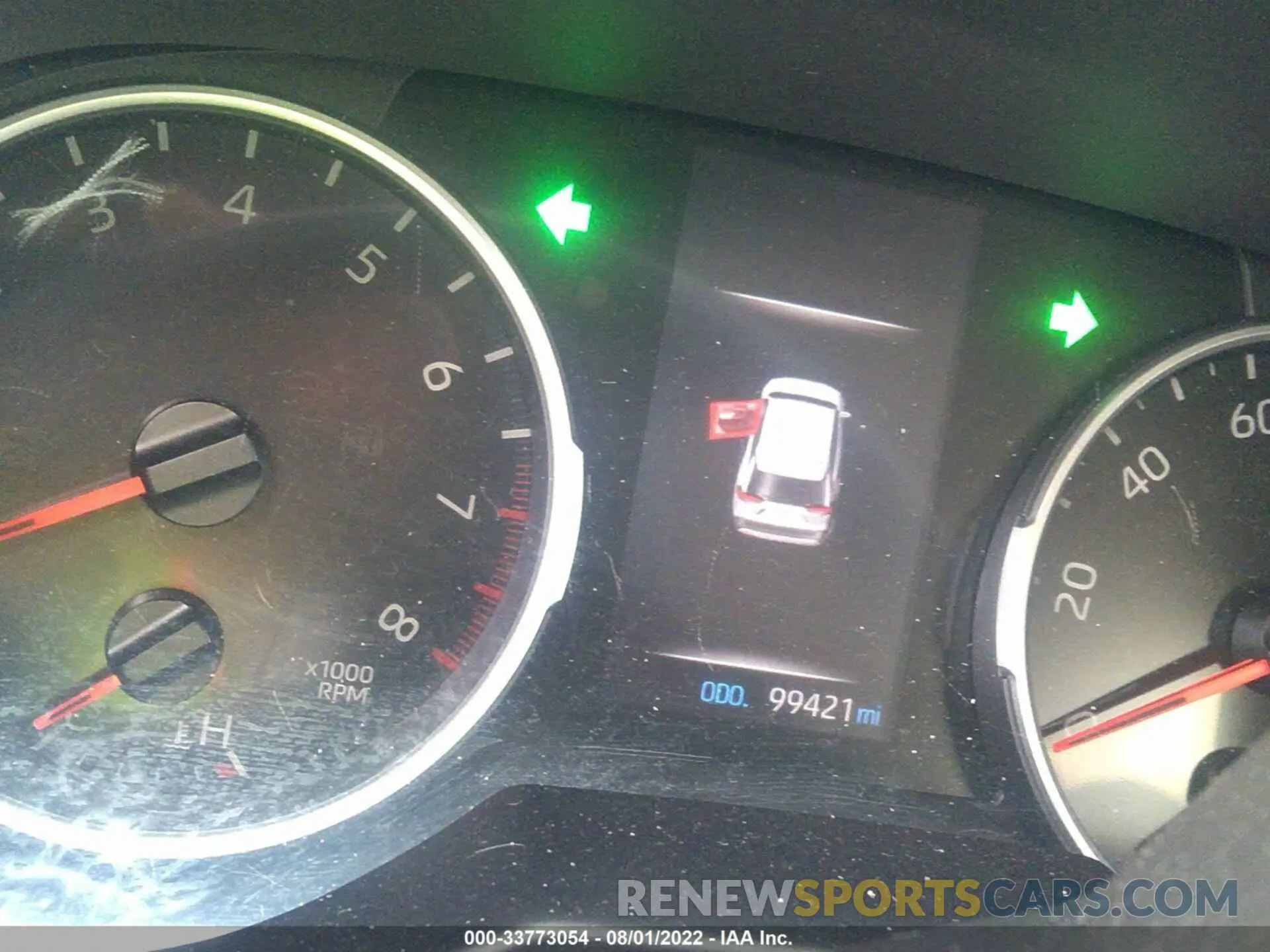 7 fotografías del automóvil dañado 2T3H1RFV4LC084770 TOYOTA RAV4 2020