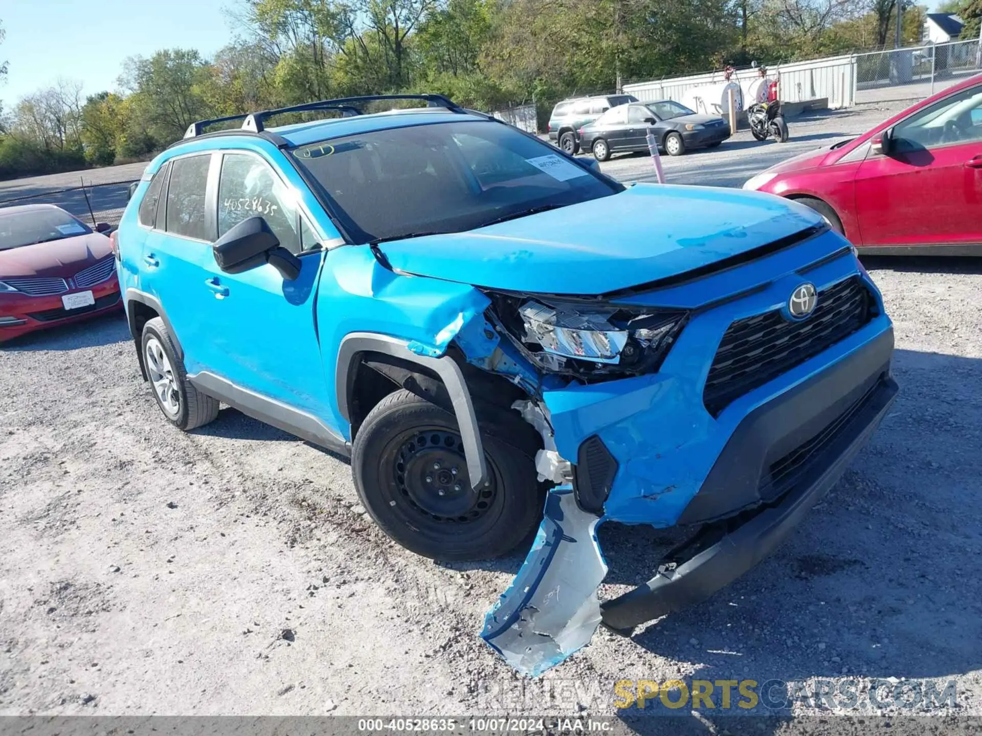 1 fotografías del automóvil dañado 2T3H1RFV4LW086971 TOYOTA RAV4 2020