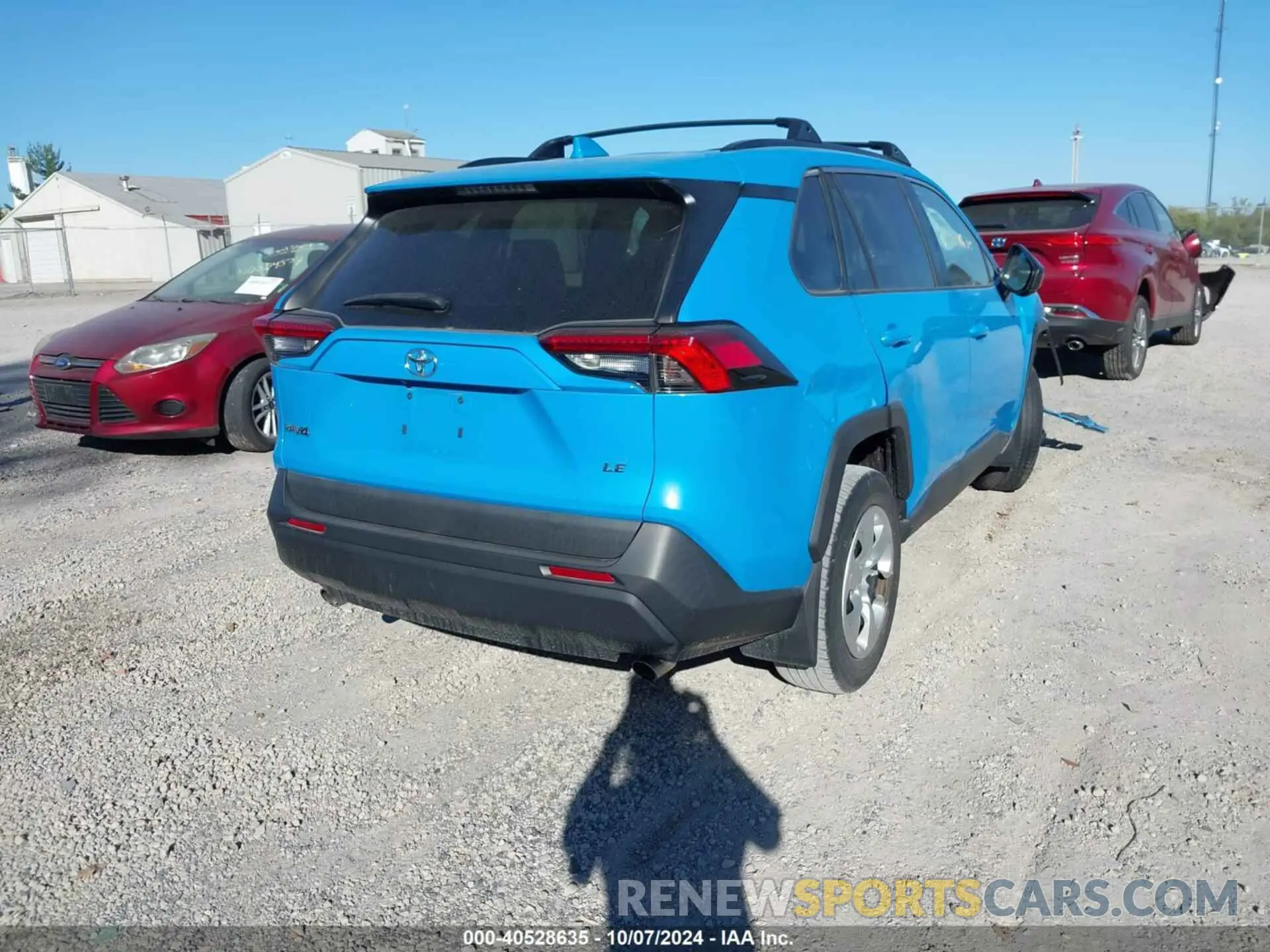 4 fotografías del automóvil dañado 2T3H1RFV4LW086971 TOYOTA RAV4 2020