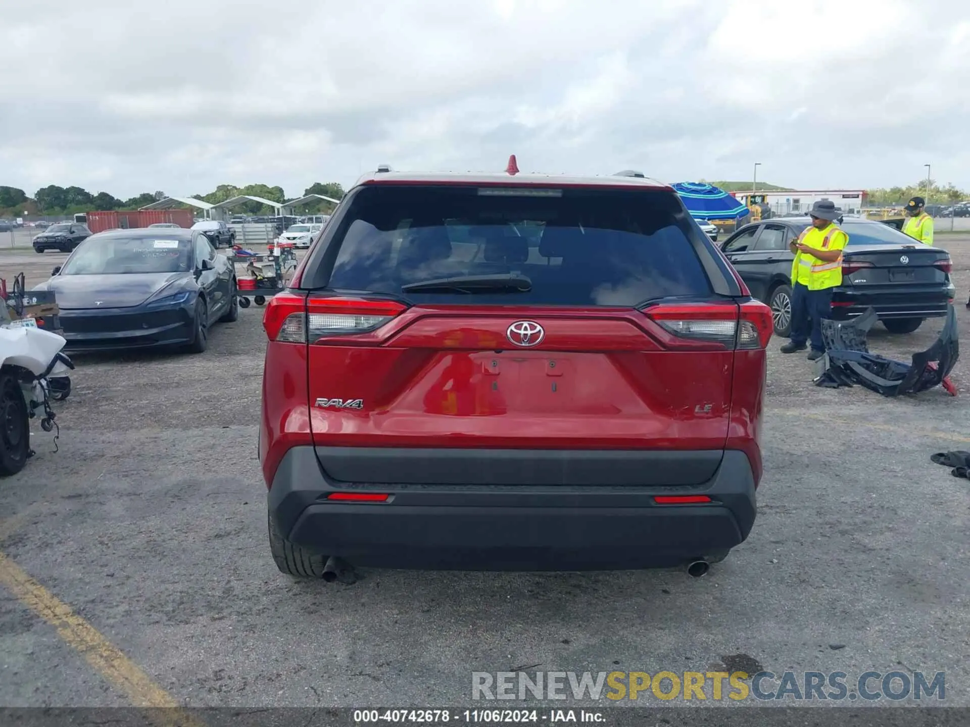 16 fotografías del automóvil dañado 2T3H1RFV5LC040132 TOYOTA RAV4 2020