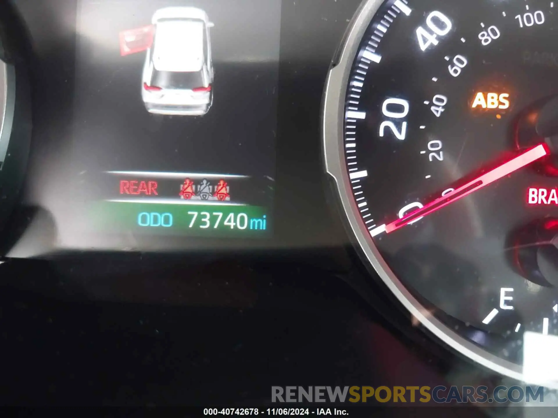 7 fotografías del automóvil dañado 2T3H1RFV5LC040132 TOYOTA RAV4 2020