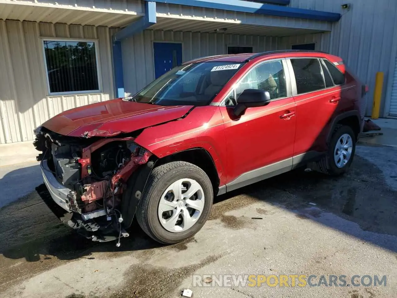 1 fotografías del automóvil dañado 2T3H1RFV5LC061983 TOYOTA RAV4 2020