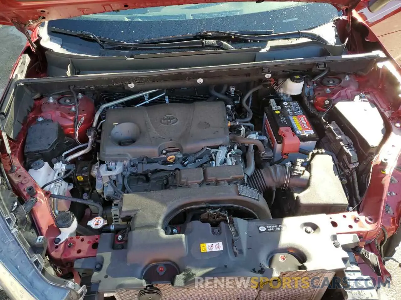 12 fotografías del automóvil dañado 2T3H1RFV5LC061983 TOYOTA RAV4 2020