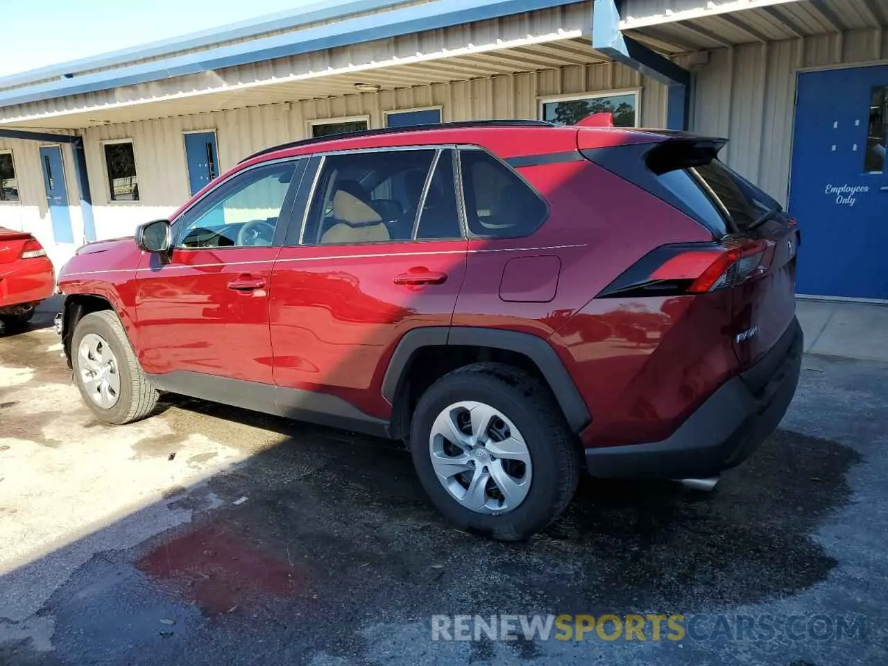 2 fotografías del automóvil dañado 2T3H1RFV5LC061983 TOYOTA RAV4 2020