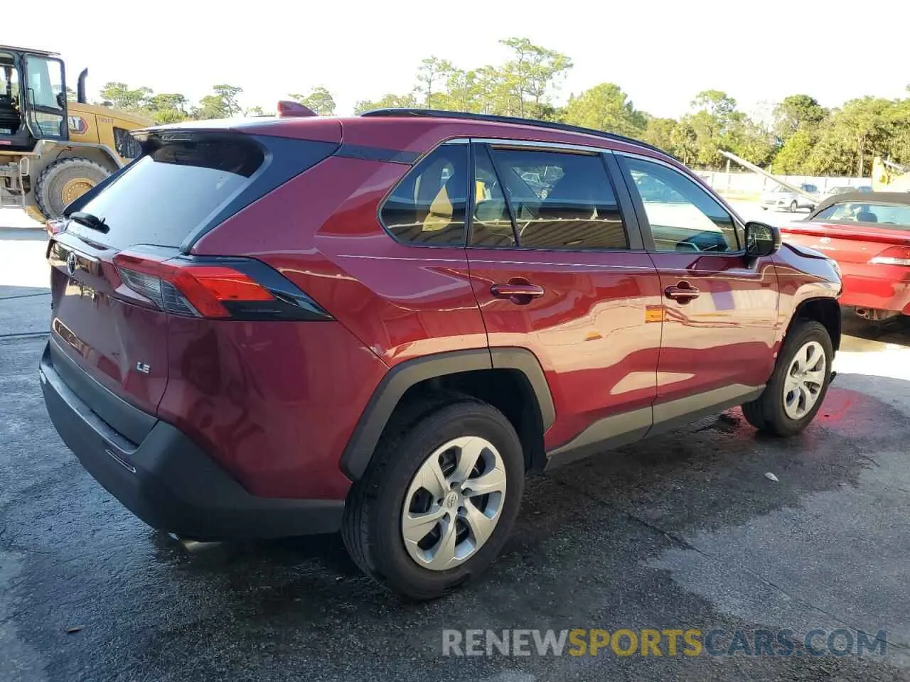 3 fotografías del automóvil dañado 2T3H1RFV5LC061983 TOYOTA RAV4 2020