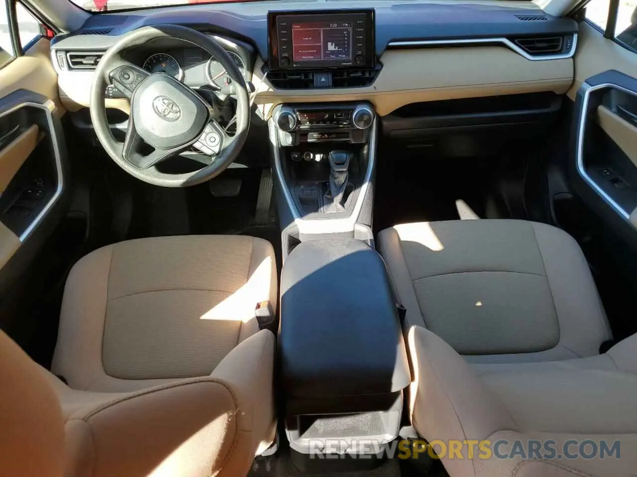 8 fotografías del automóvil dañado 2T3H1RFV5LC061983 TOYOTA RAV4 2020