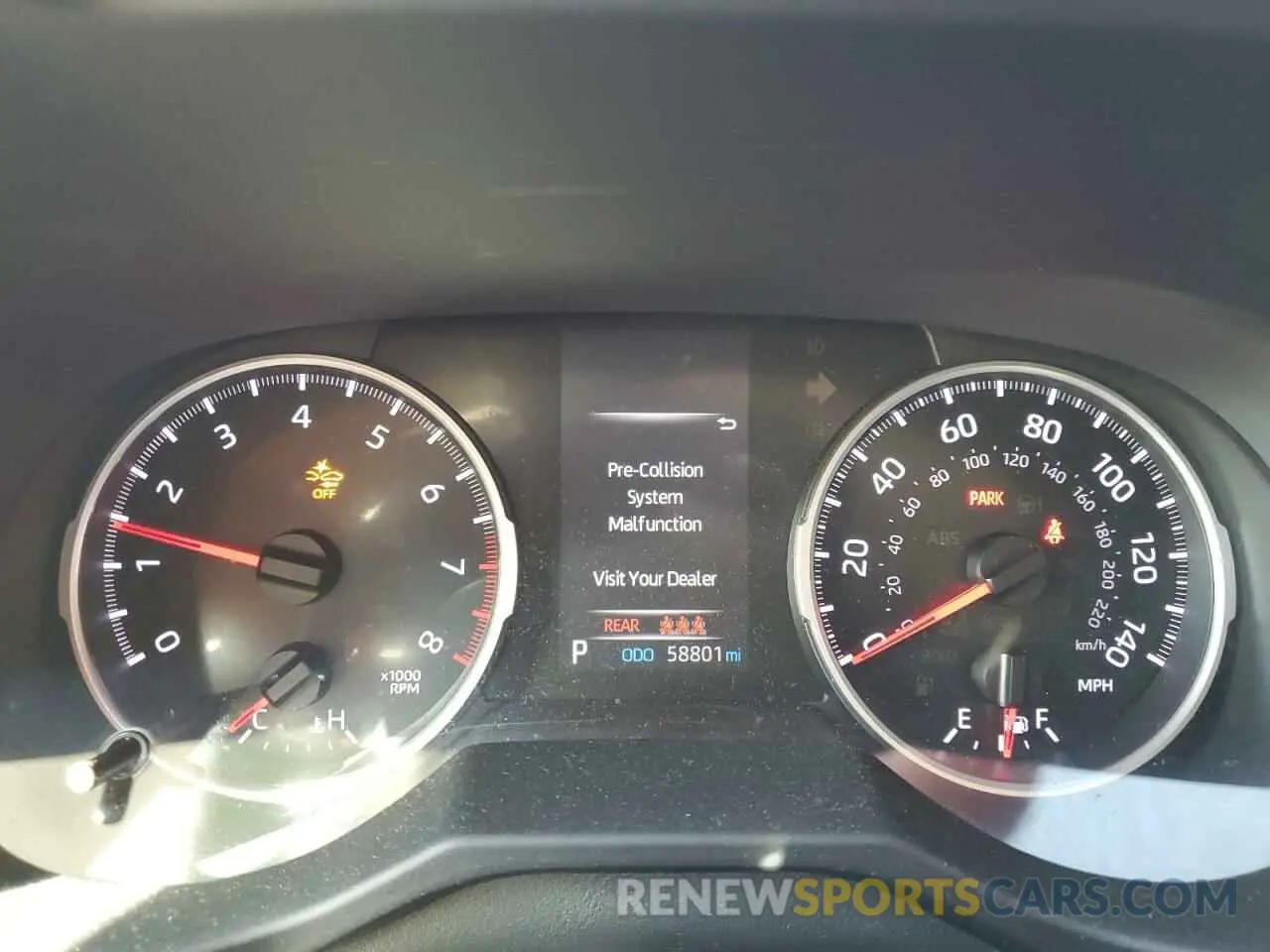 9 fotografías del automóvil dañado 2T3H1RFV5LC061983 TOYOTA RAV4 2020