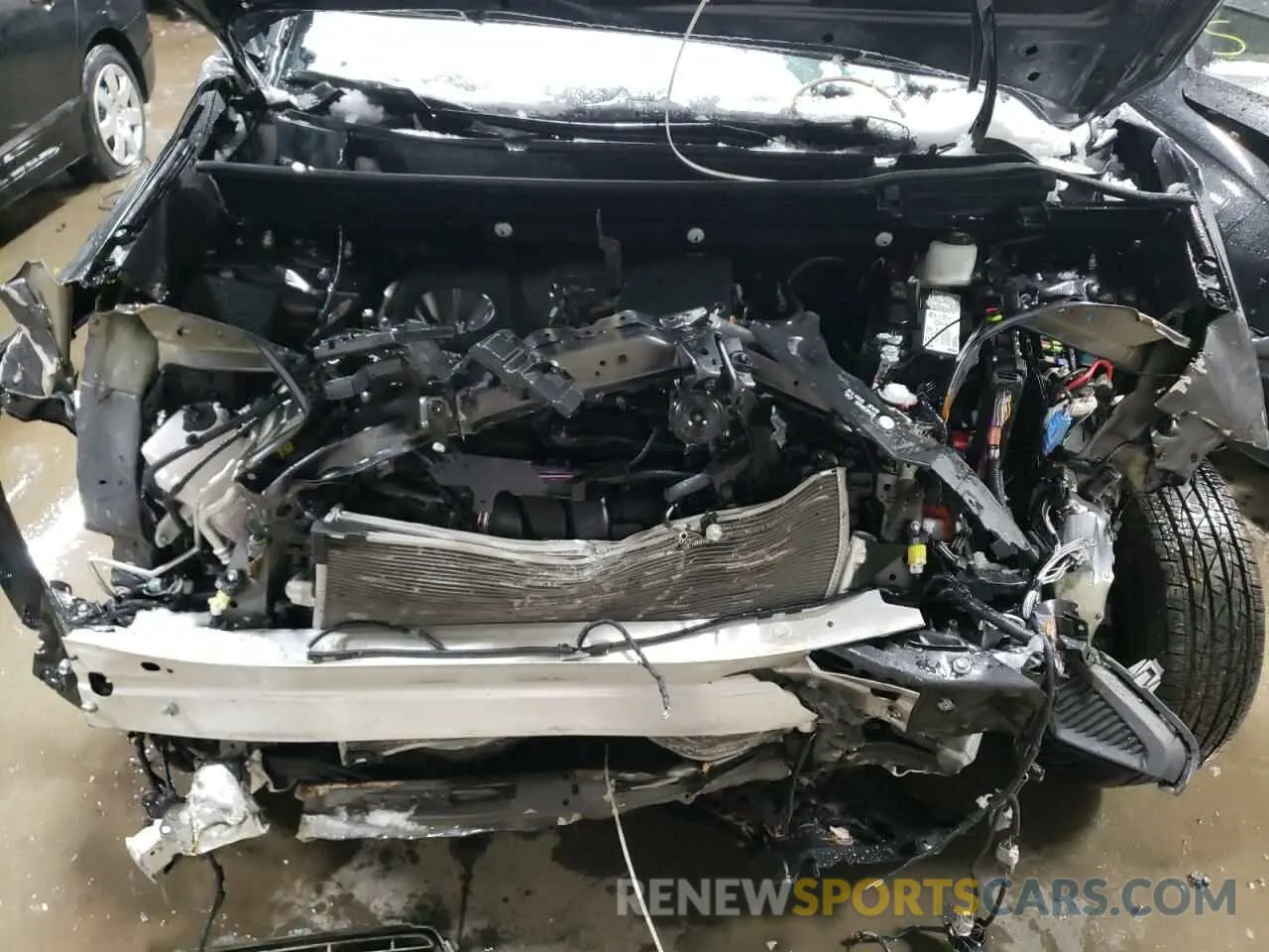 7 fotografías del automóvil dañado 2T3H1RFV5LC068609 TOYOTA RAV4 2020