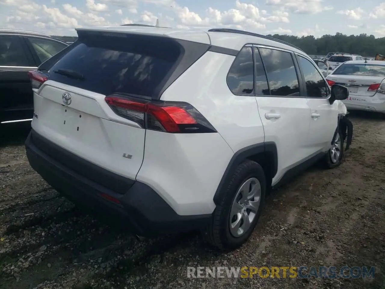 3 fotografías del automóvil dañado 2T3H1RFV5LC068612 TOYOTA RAV4 2020