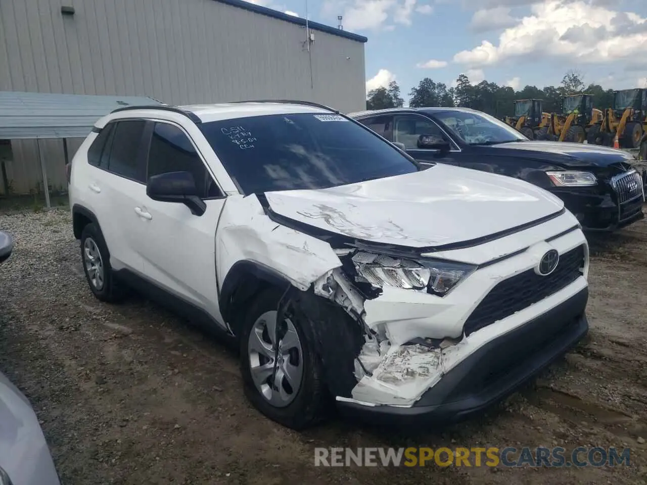 4 fotografías del automóvil dañado 2T3H1RFV5LC068612 TOYOTA RAV4 2020