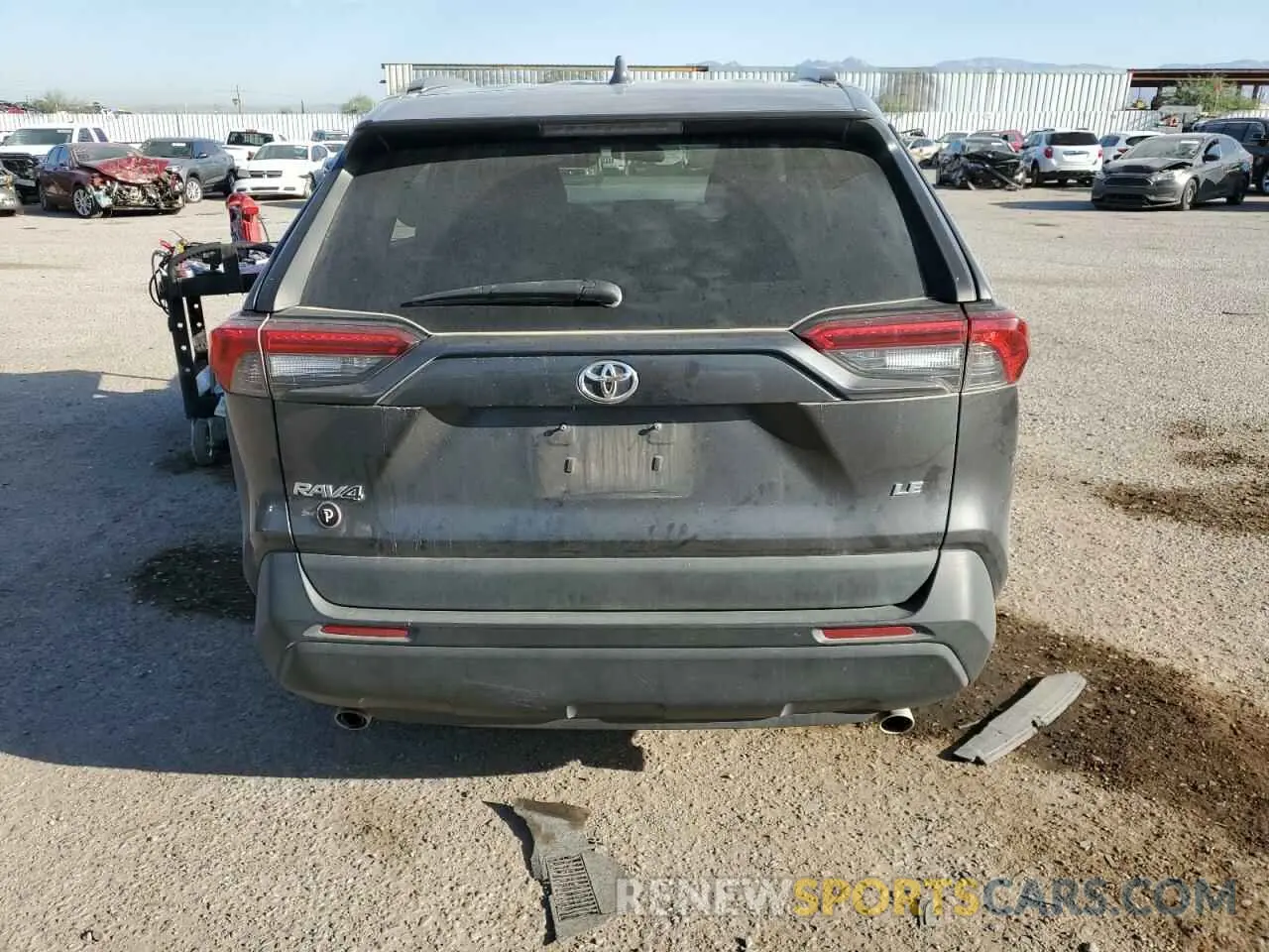 6 fotografías del automóvil dañado 2T3H1RFV5LC069114 TOYOTA RAV4 2020