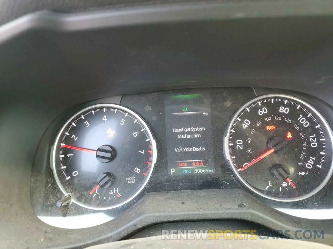 9 fotografías del automóvil dañado 2T3H1RFV5LC069114 TOYOTA RAV4 2020