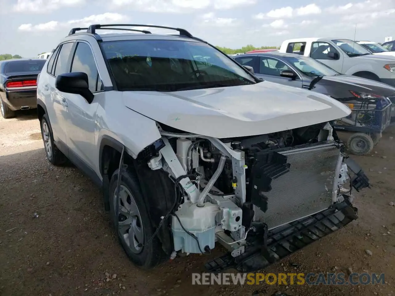 1 fotografías del automóvil dañado 2T3H1RFV5LW085456 TOYOTA RAV4 2020
