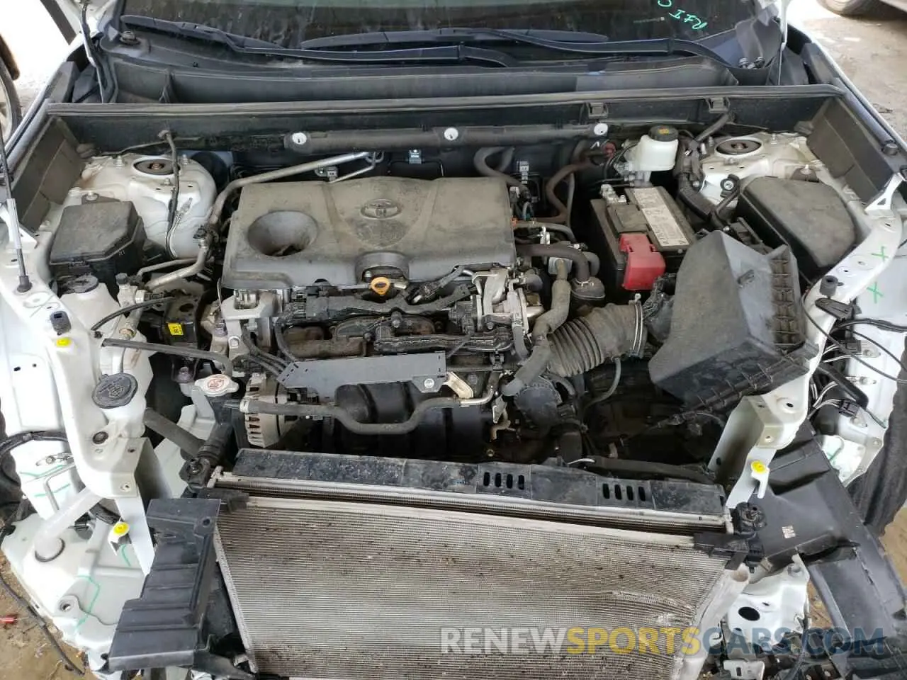 7 fotografías del automóvil dañado 2T3H1RFV5LW085456 TOYOTA RAV4 2020