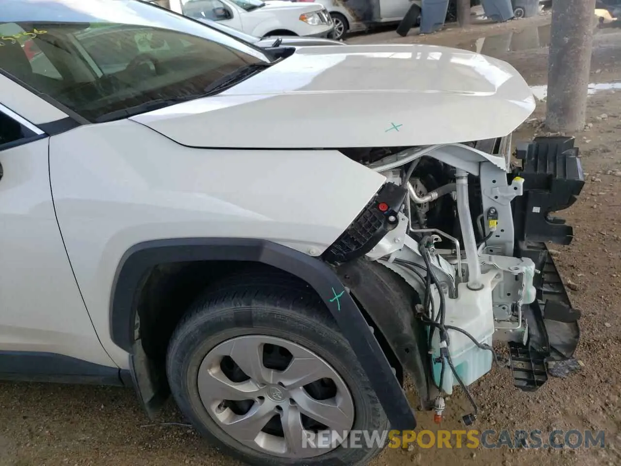 9 fotografías del automóvil dañado 2T3H1RFV5LW085456 TOYOTA RAV4 2020
