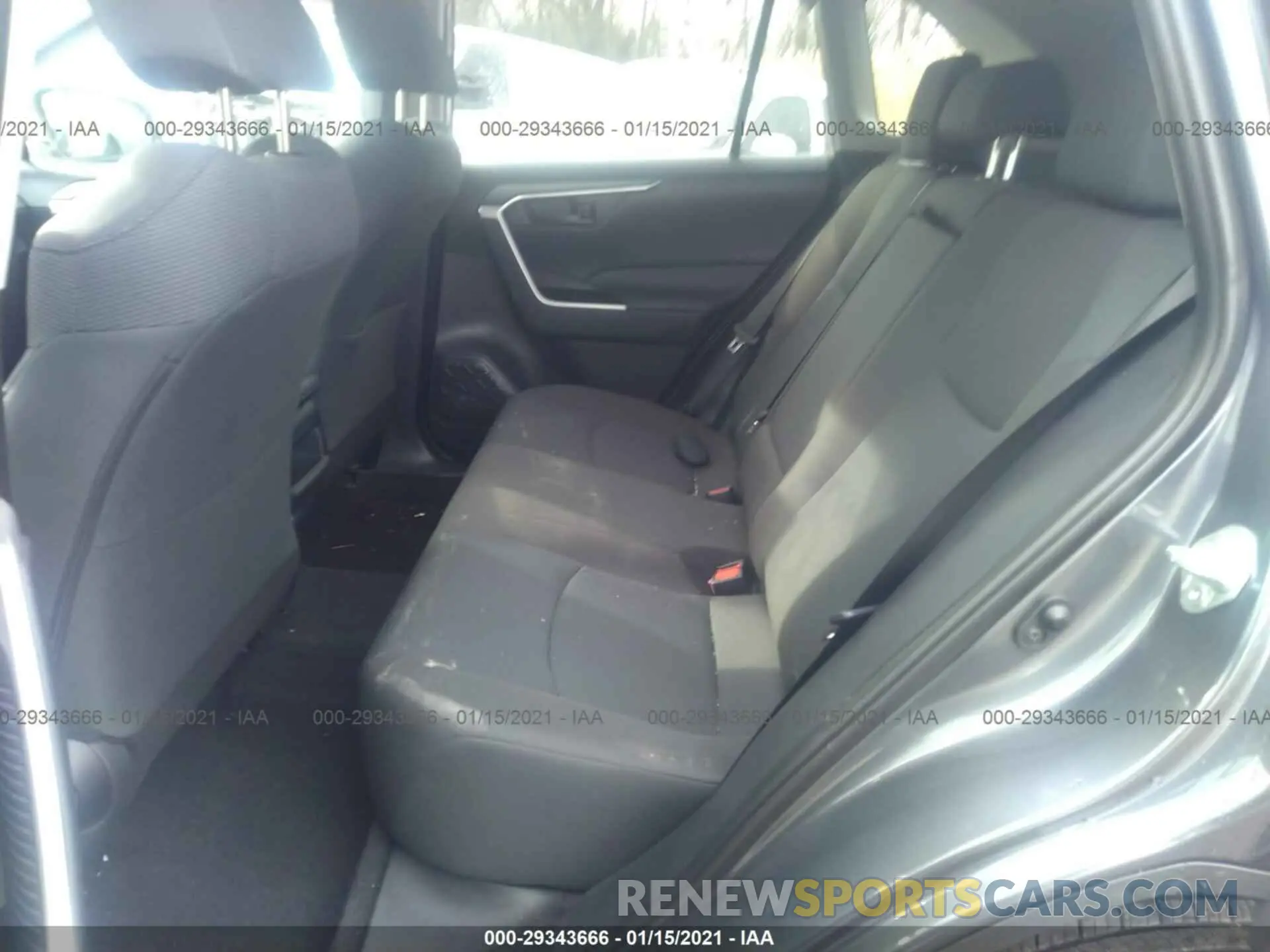 8 fotografías del automóvil dañado 2T3H1RFV5LW096554 TOYOTA RAV4 2020