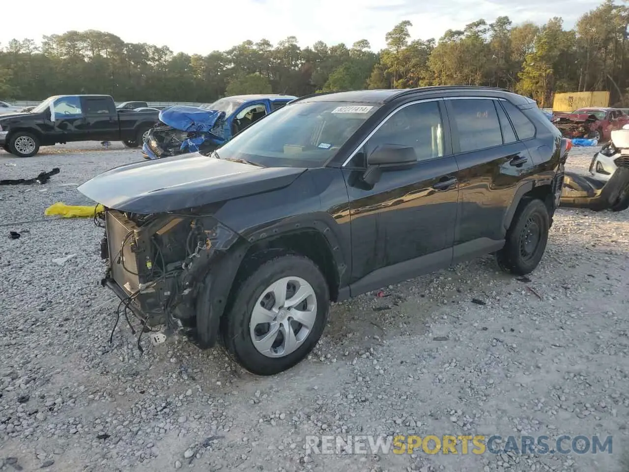 1 fotografías del automóvil dañado 2T3H1RFV6LC042987 TOYOTA RAV4 2020