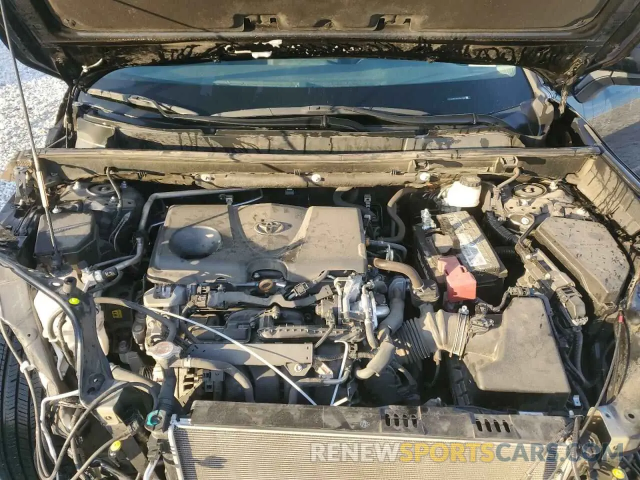 12 fotografías del automóvil dañado 2T3H1RFV6LC042987 TOYOTA RAV4 2020