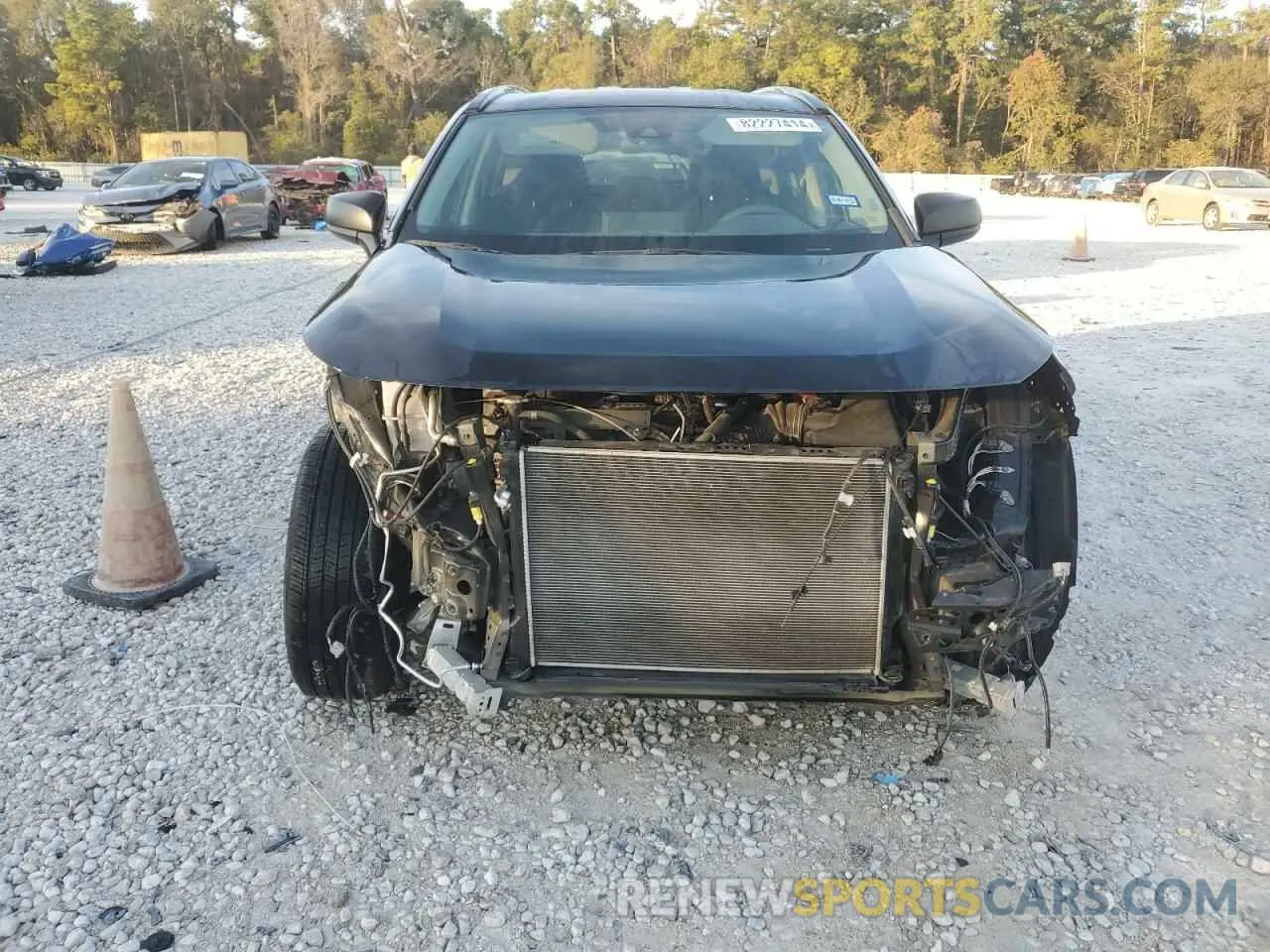 5 fotografías del automóvil dañado 2T3H1RFV6LC042987 TOYOTA RAV4 2020