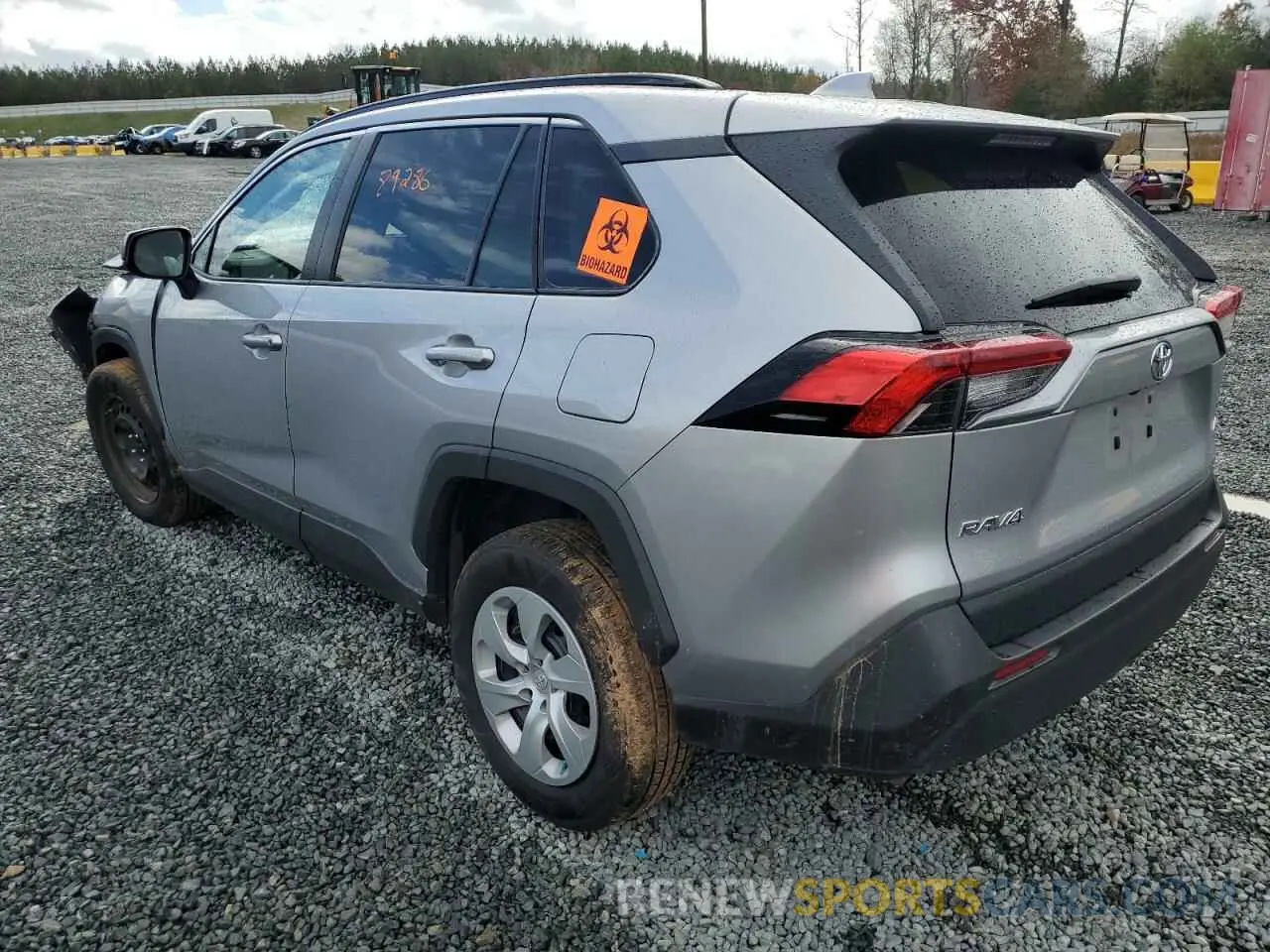 3 fotografías del automóvil dañado 2T3H1RFV6LC075553 TOYOTA RAV4 2020